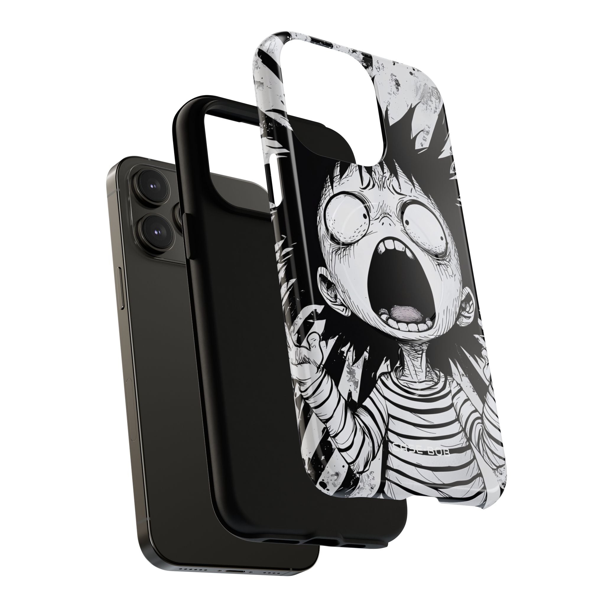 Screaming Stripes iPhone 14 Pro Max Case - Tough+