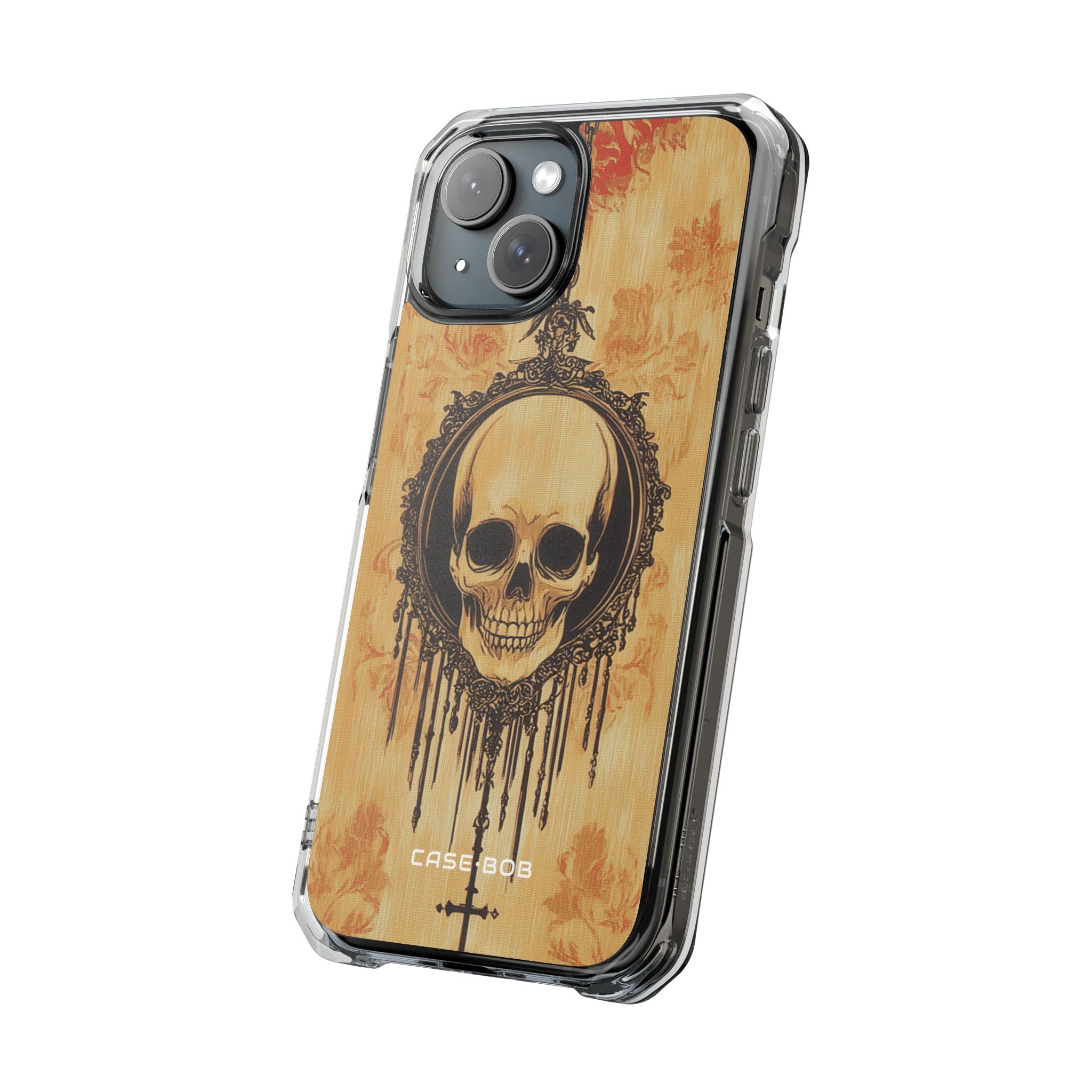 Gothic Skull iPhone 15 Case - Impact