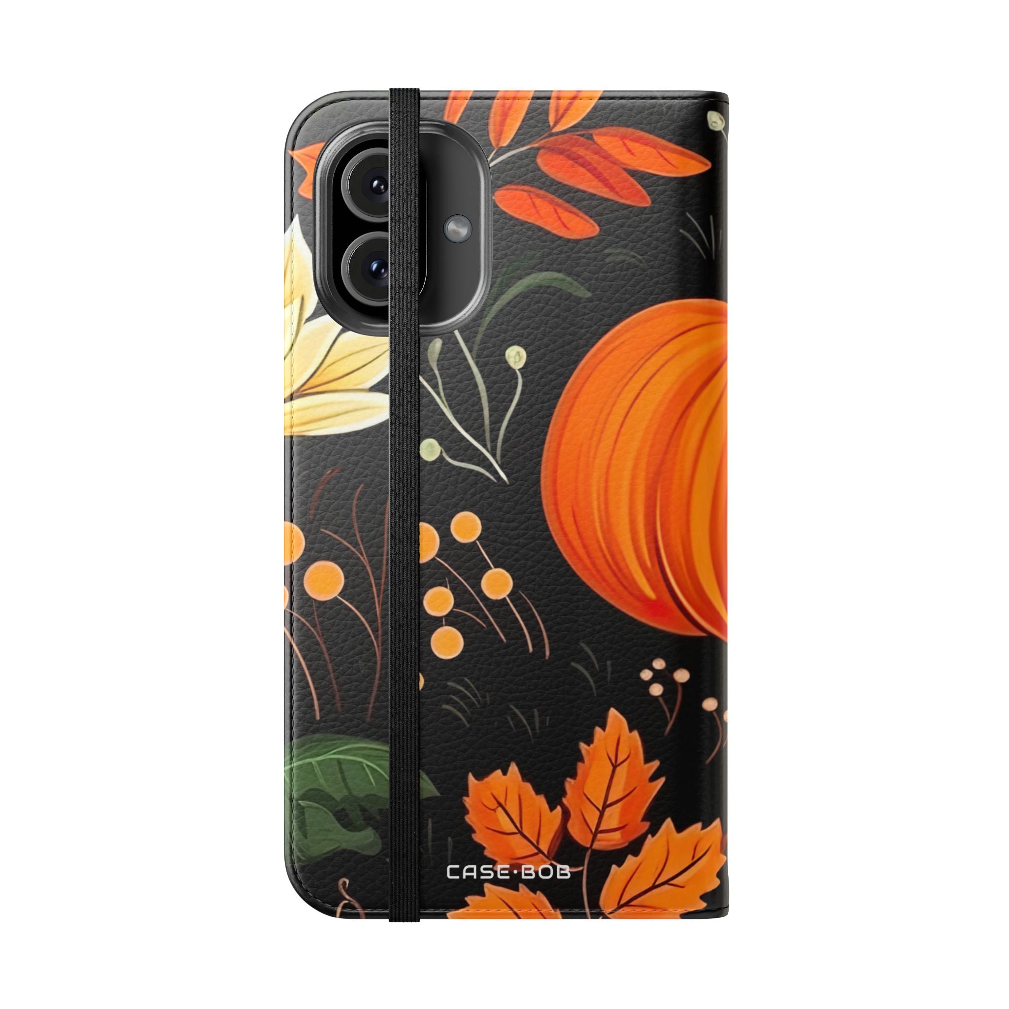 Pumpkin Glow - iPhone 16 Plus Case - Wallet
