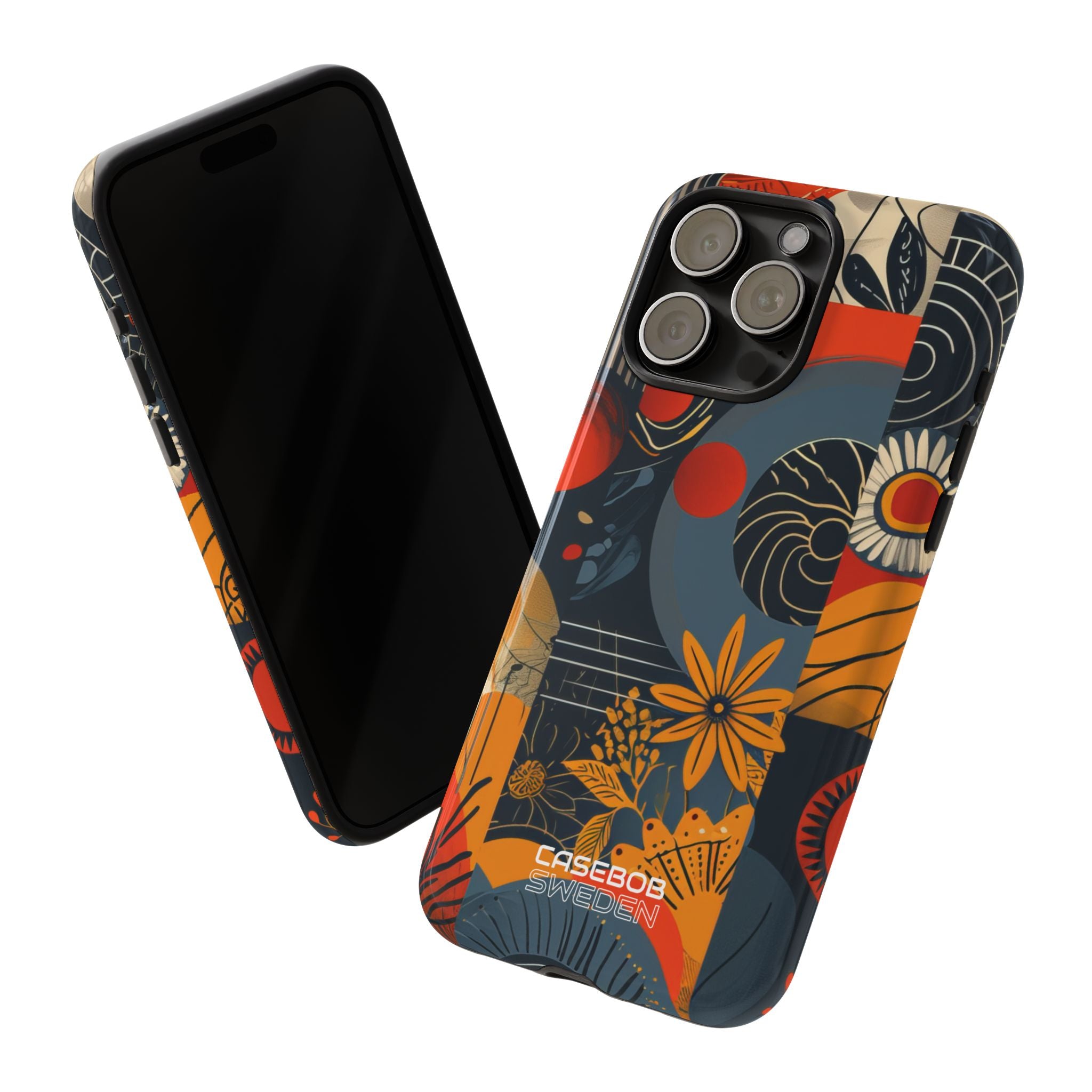 Fire Bloom Flow iPhone 15 - Tough