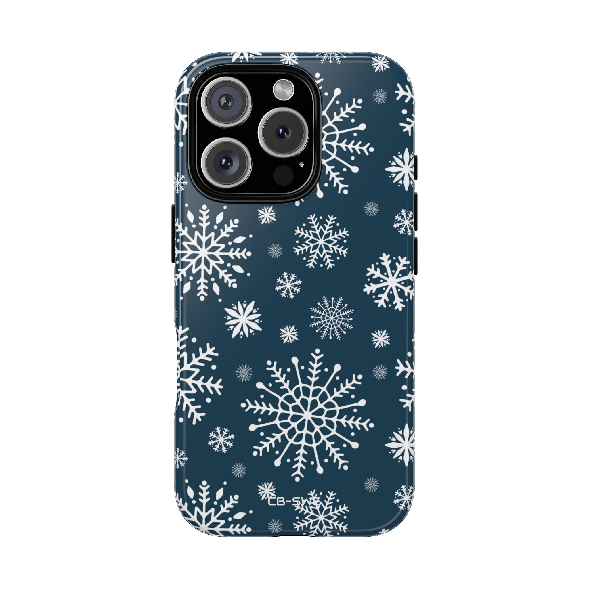 Snowflakes Dance Gracefully - iPhone Case