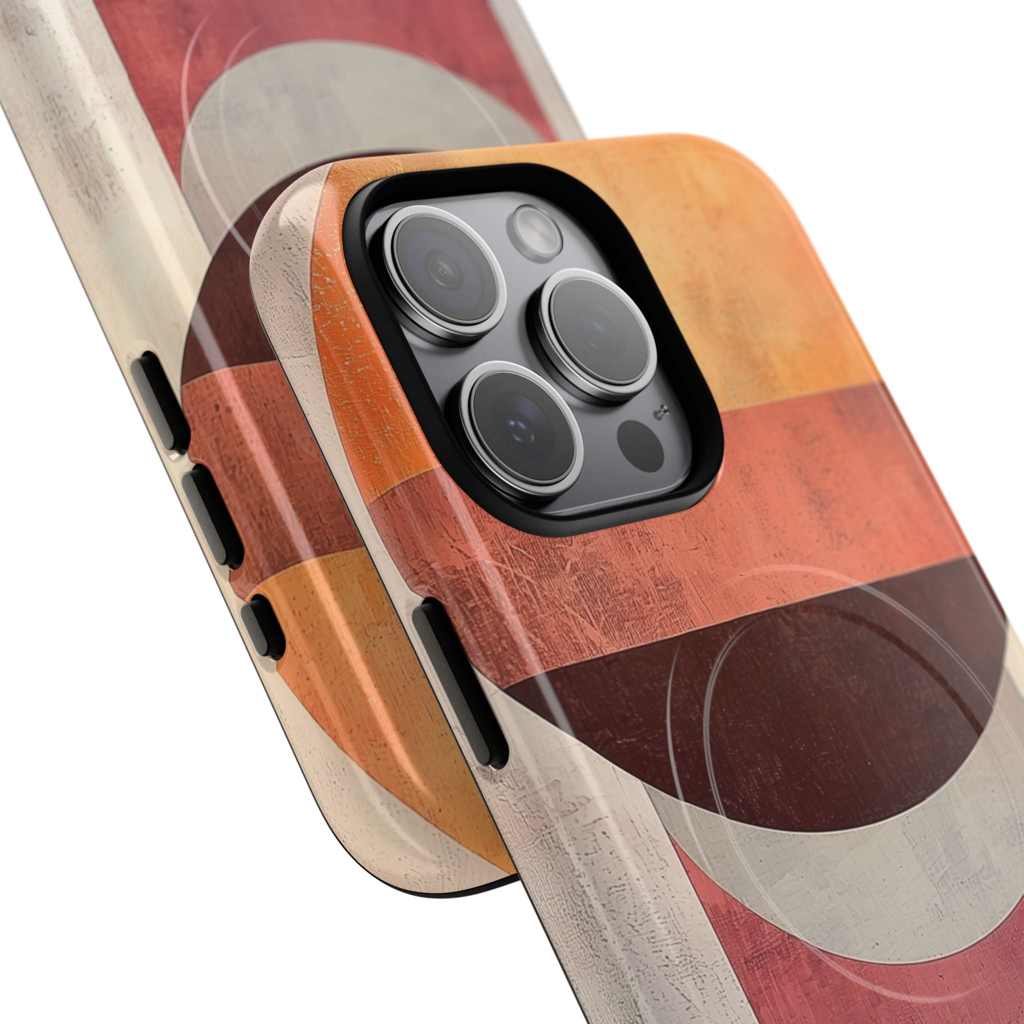 Sunset Orb iPhone 15 Pro Max Case - Tough+