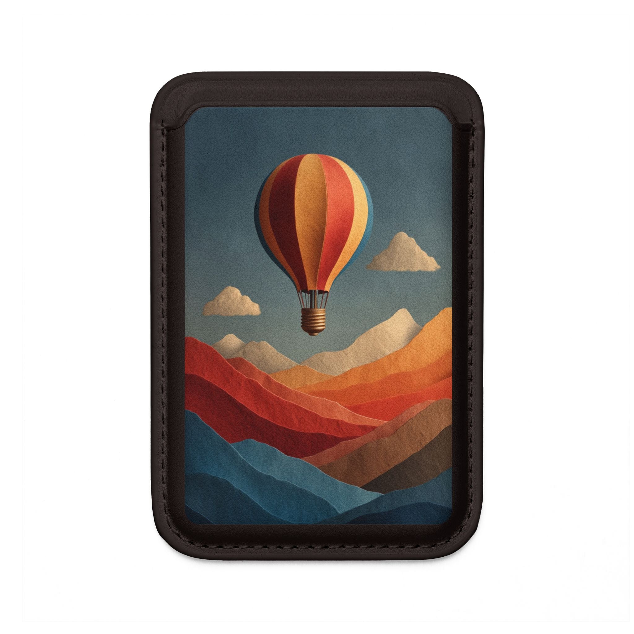 Sunset Balloon -lompakkolompakko – MagSafe-valmis