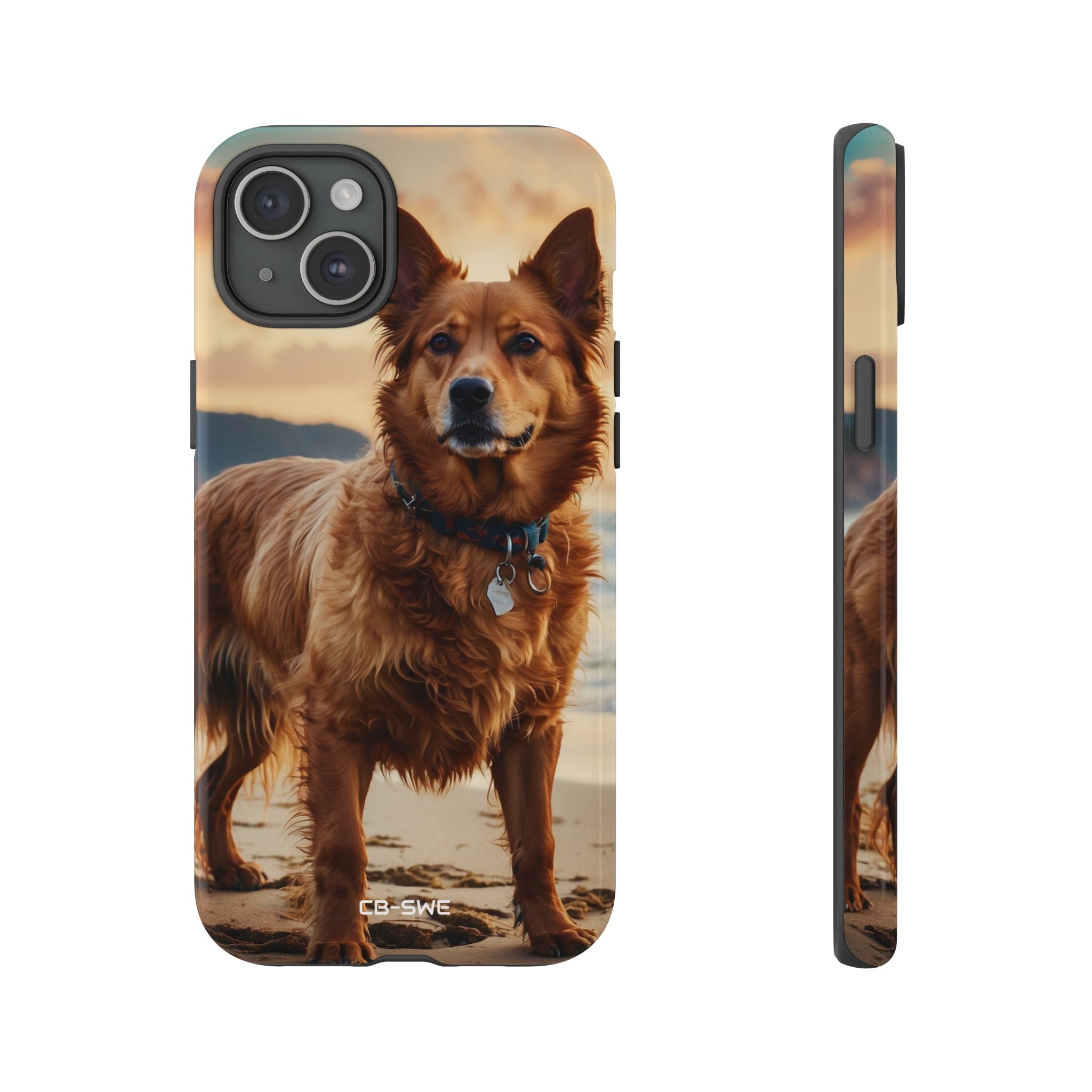 Golden Dog Plays - iPhone Case