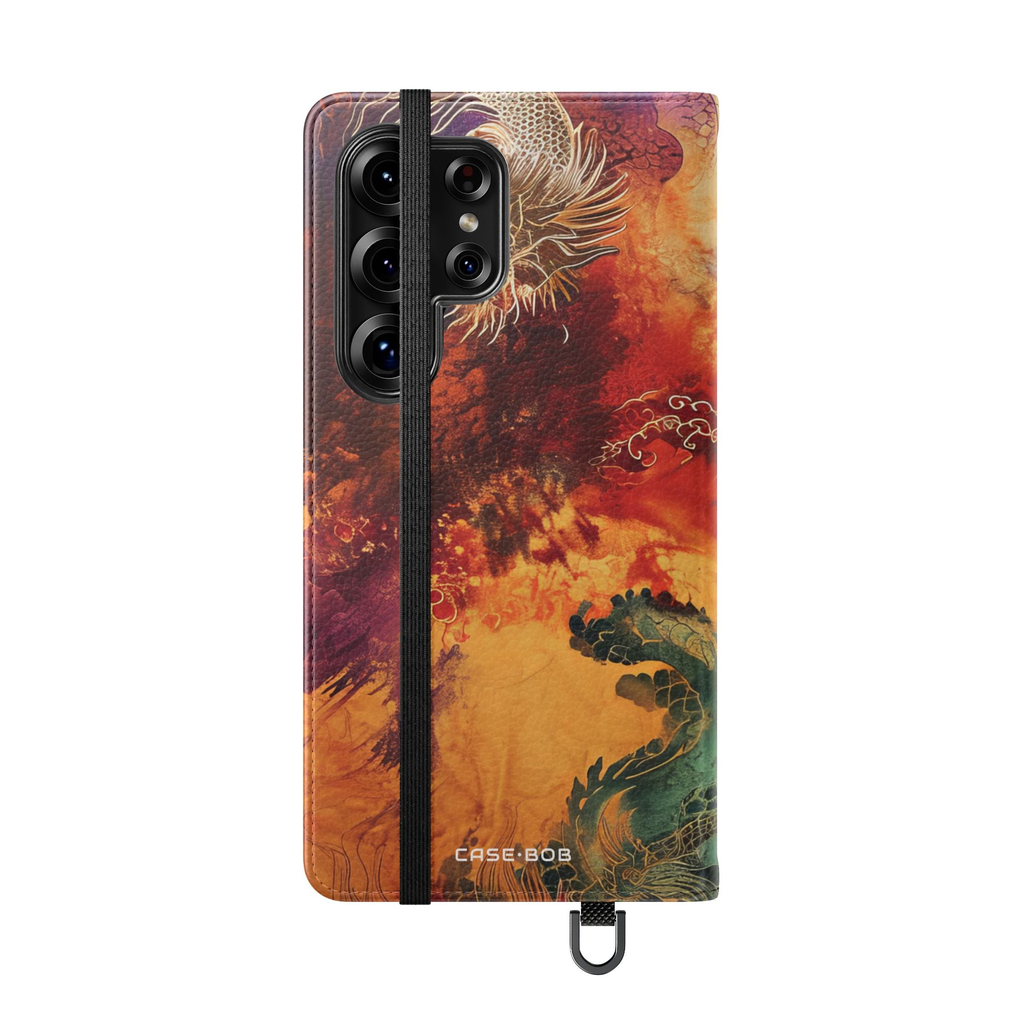 Golden Dragons Blaze - Samsung S25 Ultra Case - Lompakko