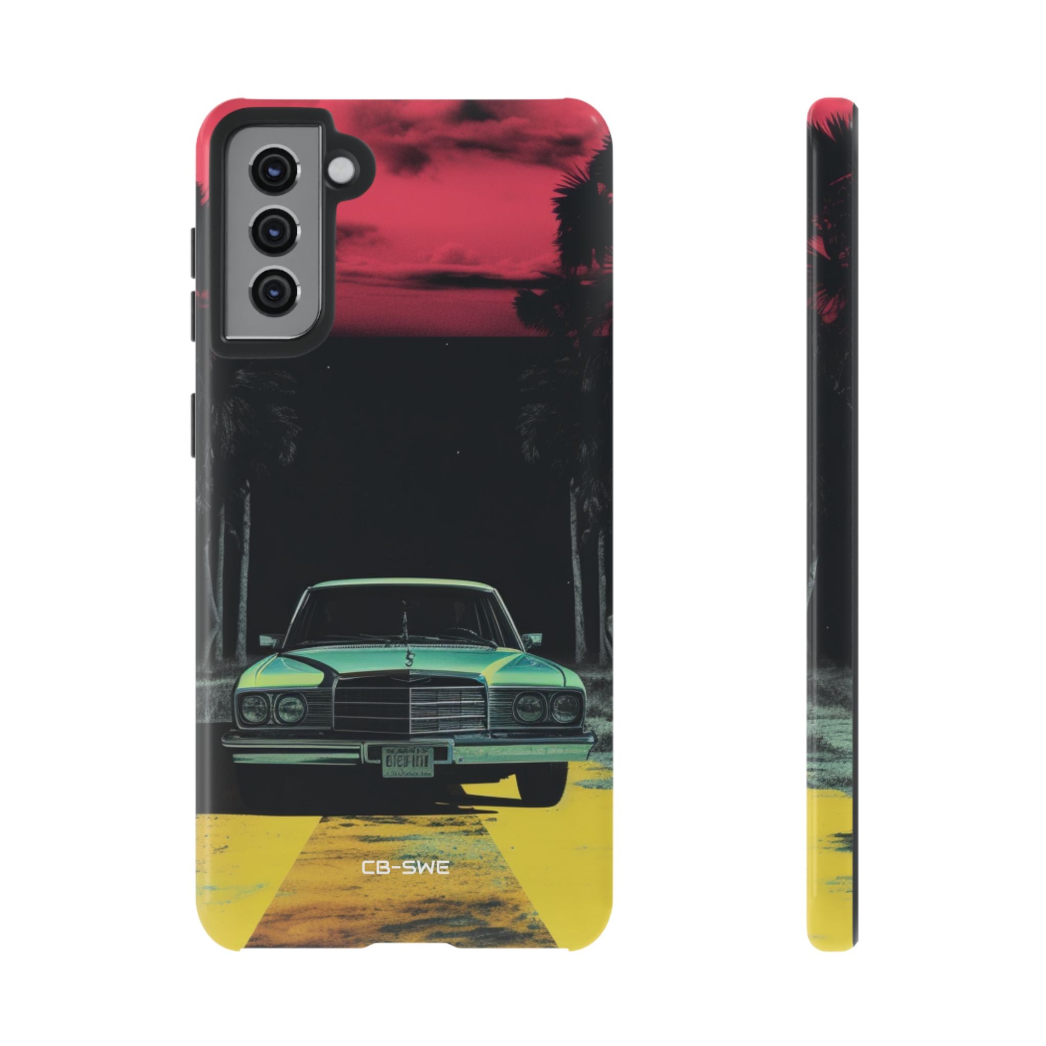 Retro Futuristic Nightscape - Samsung Case