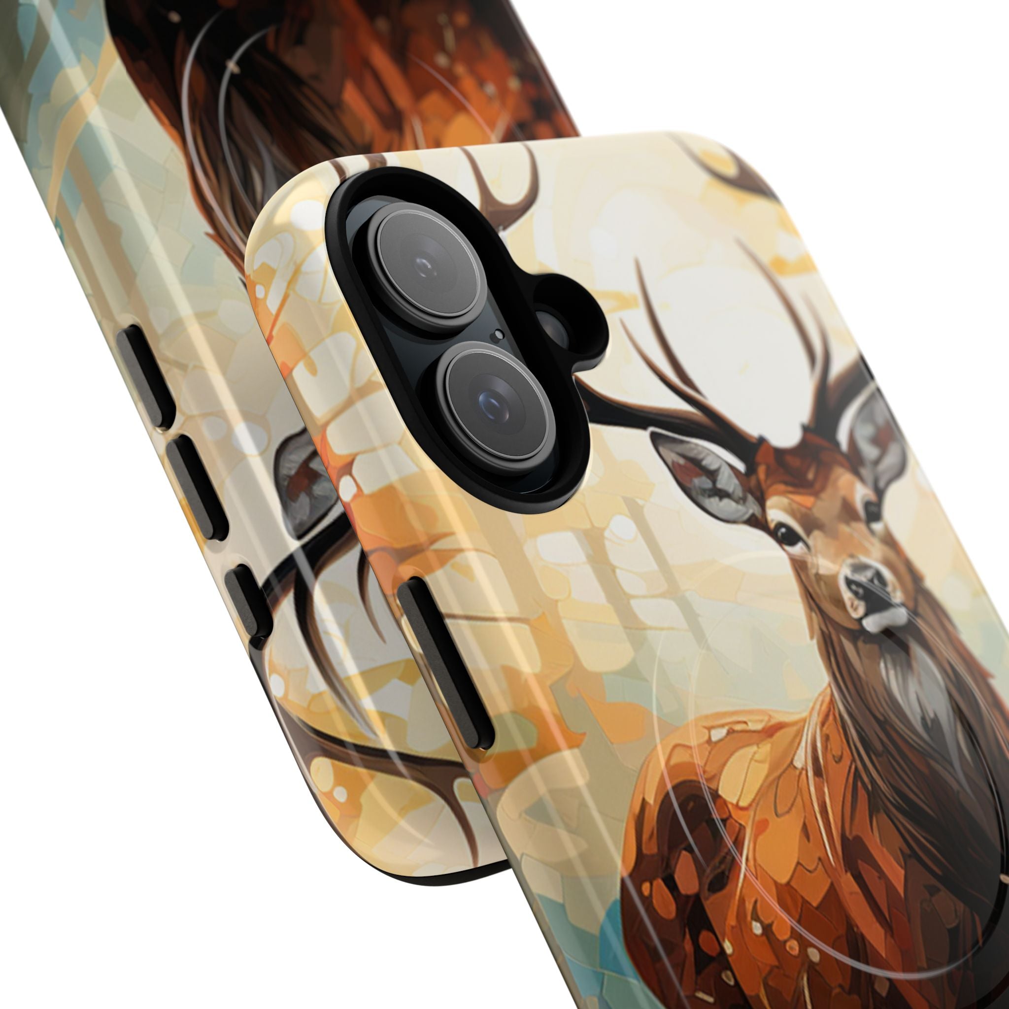 Glowing Stag iPhone 16 Plus Case - Tough+