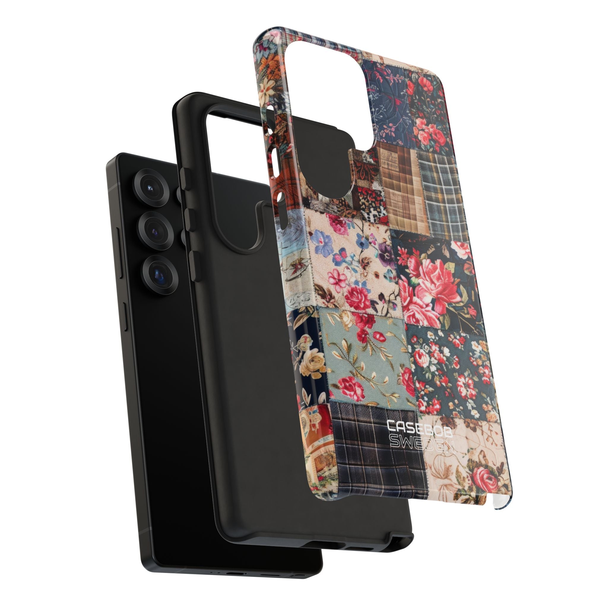 Patchwork Floral Quilt Samsung S25 - Tough