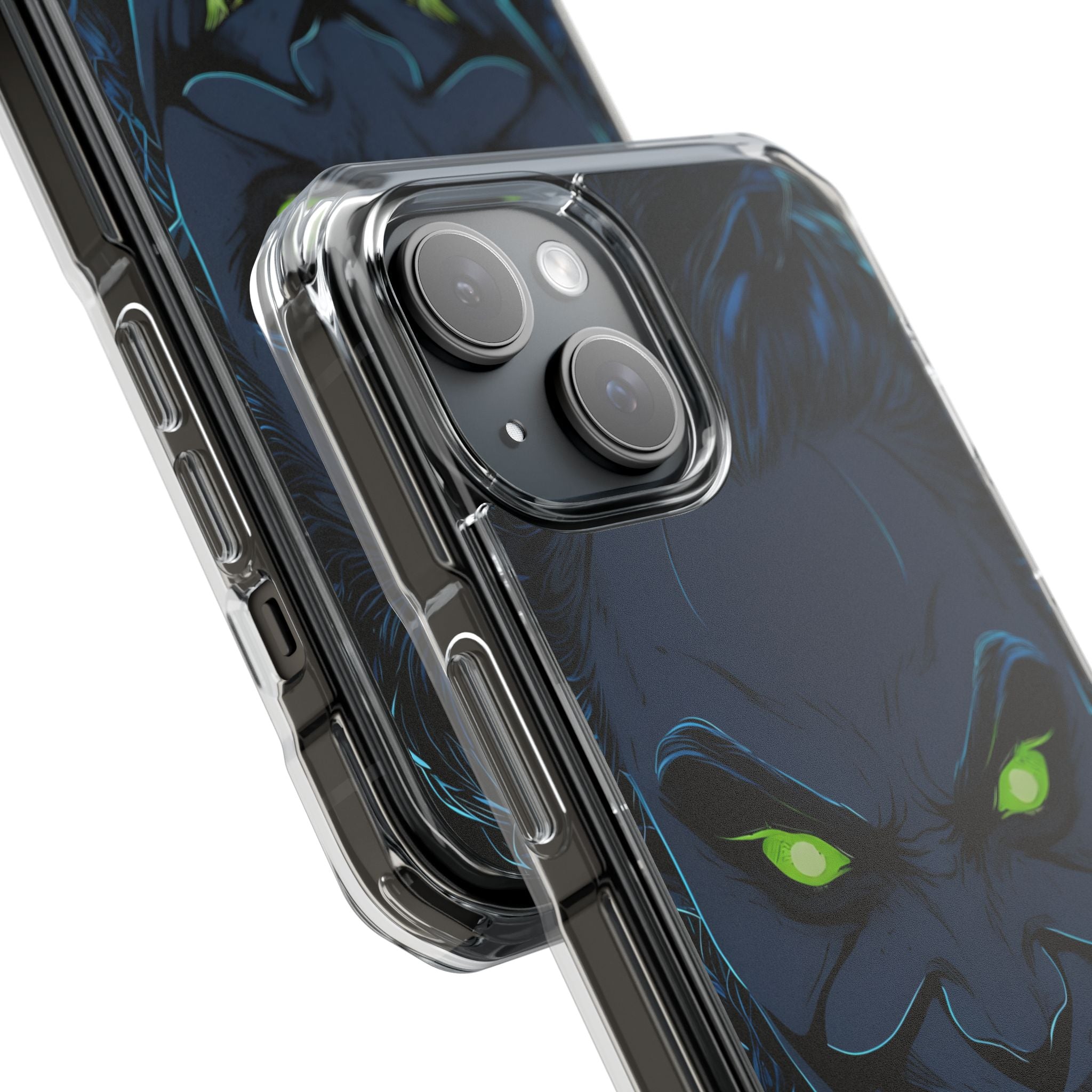 Glowing Eyes Dark Fiend iPhone Case - Impact