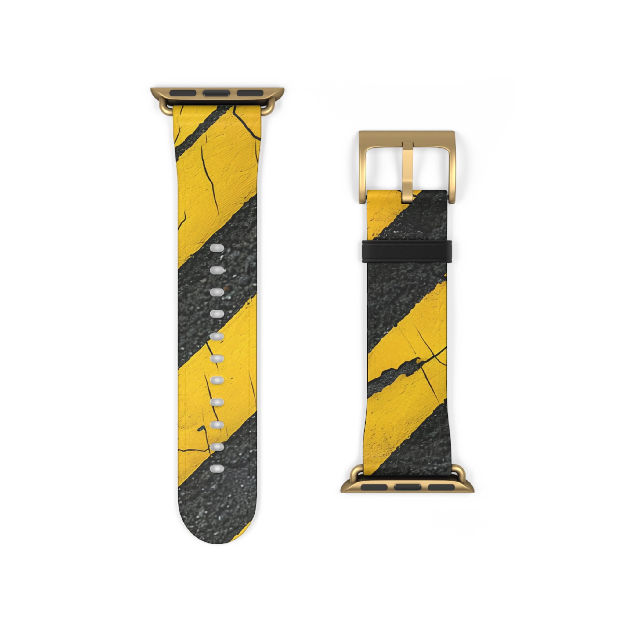 Yellow Stripes Distress - Watch Band
gult striber distress - urrem
