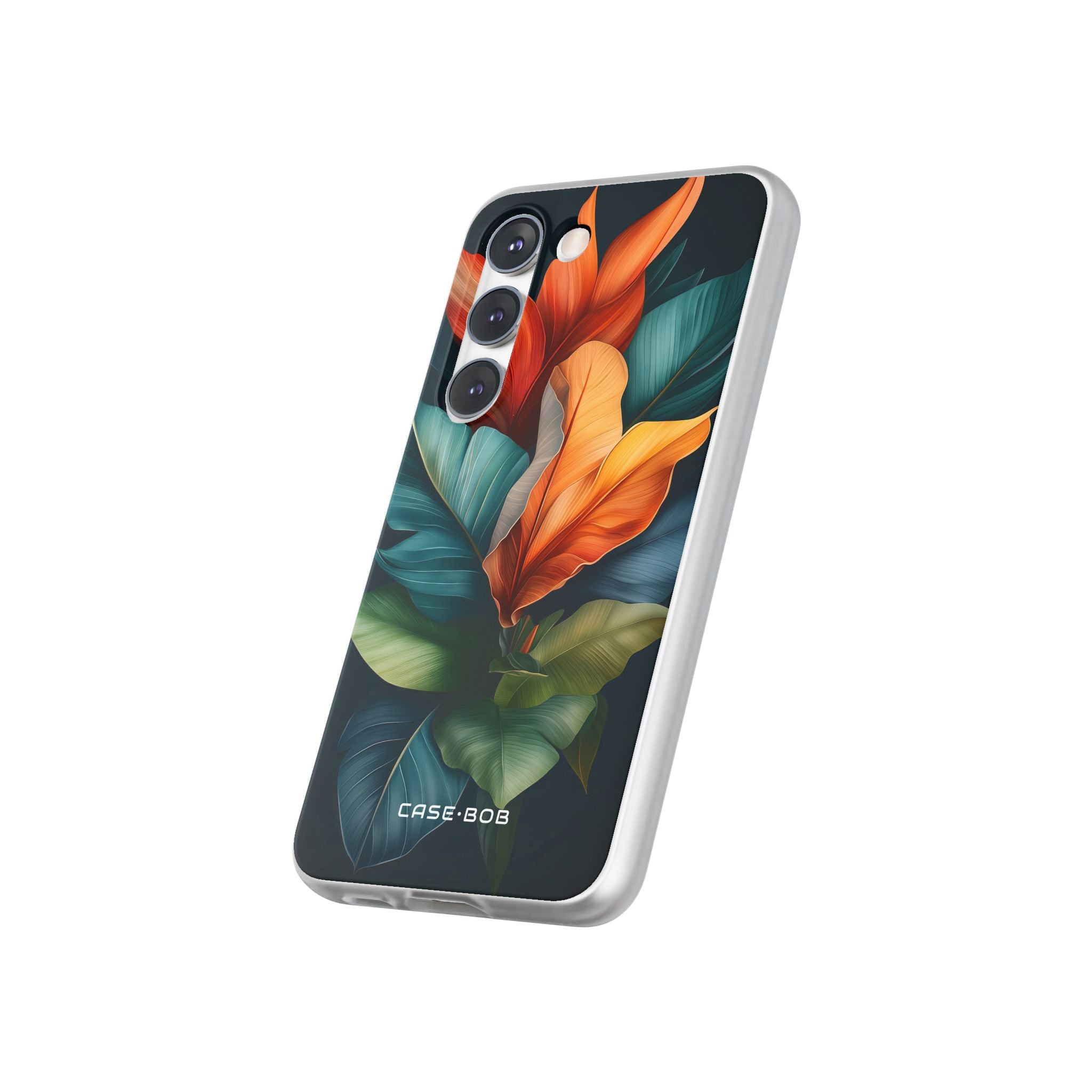 Tropical Leafburst Samsung S23 Case - Soft