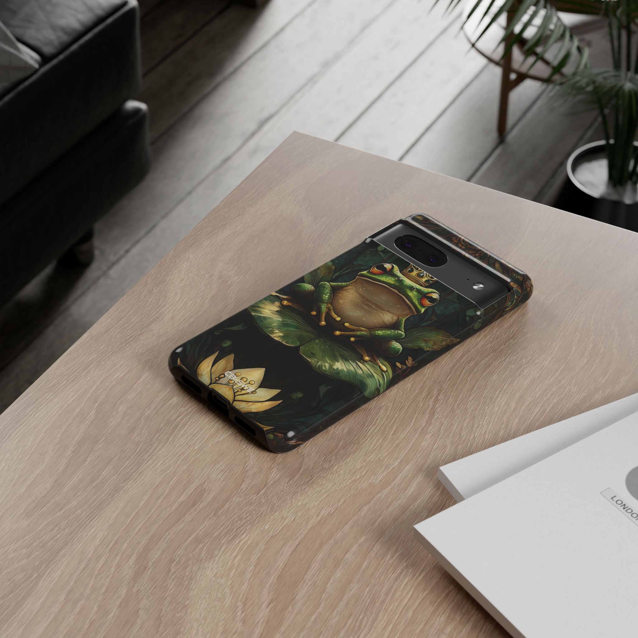 Crowned Frog Rests - Google Pixel Case