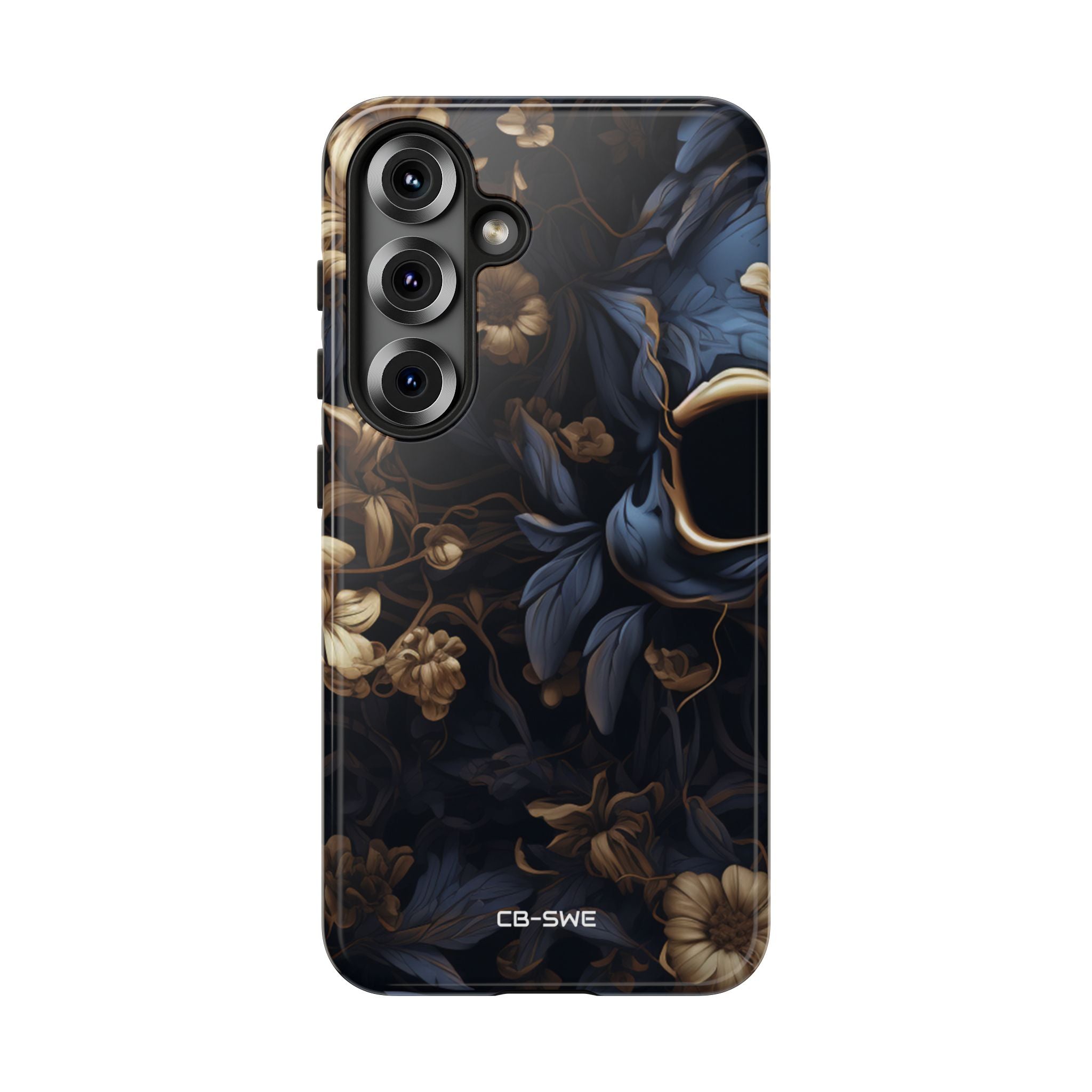 Gothic Floral Skull - Samsung Case