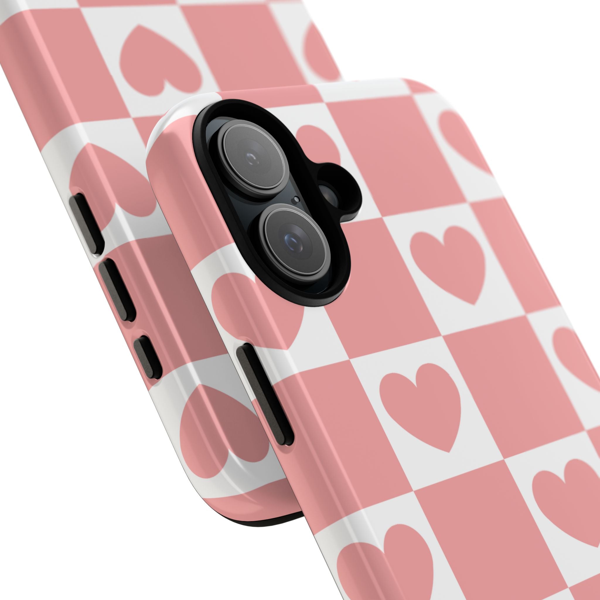 Love Checkered Harmony - iPhone Case