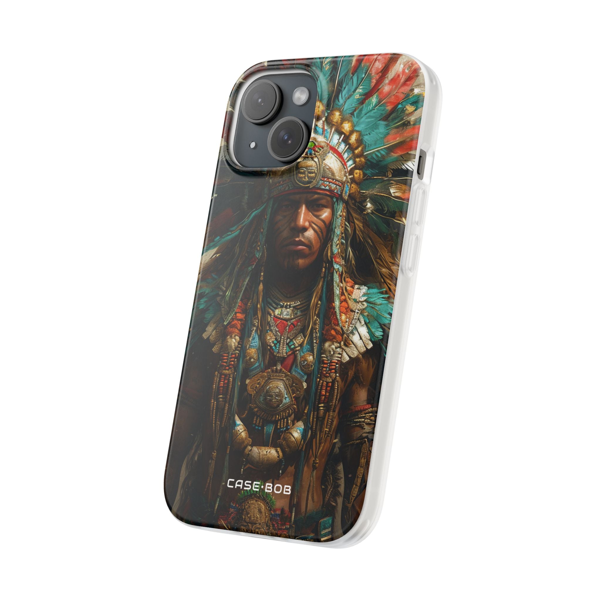 Feathered Majesty iPhone 15 Case - Soft