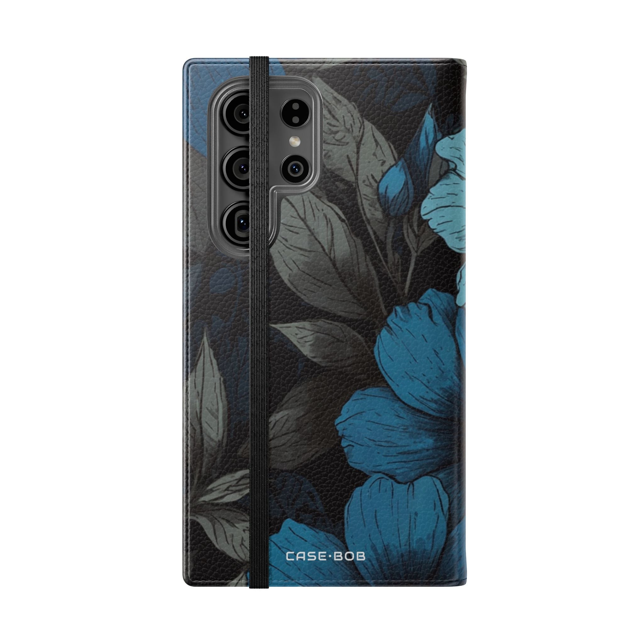Blue Petal Bloom - Samsung S23 Ultra Case - Wallet