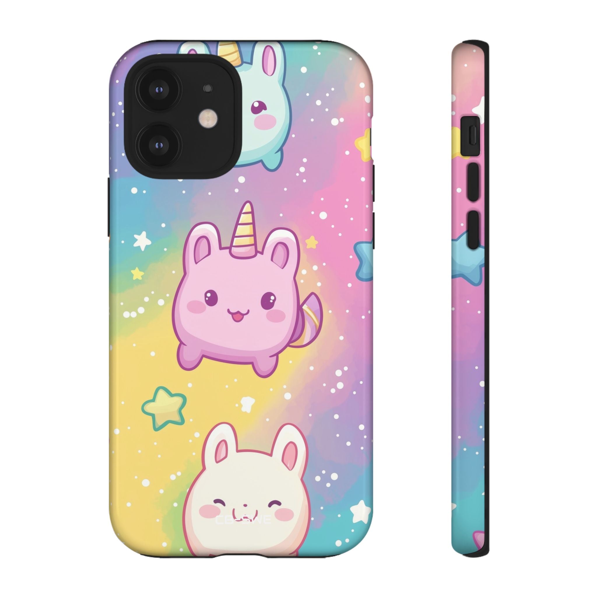 Bunnies Dance Under Stars - iPhone Case