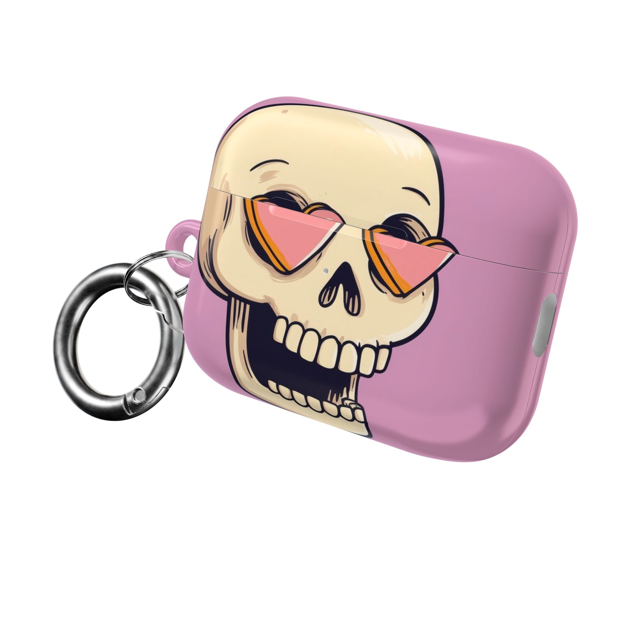 Heart Eyes Skull - AirPods Case
