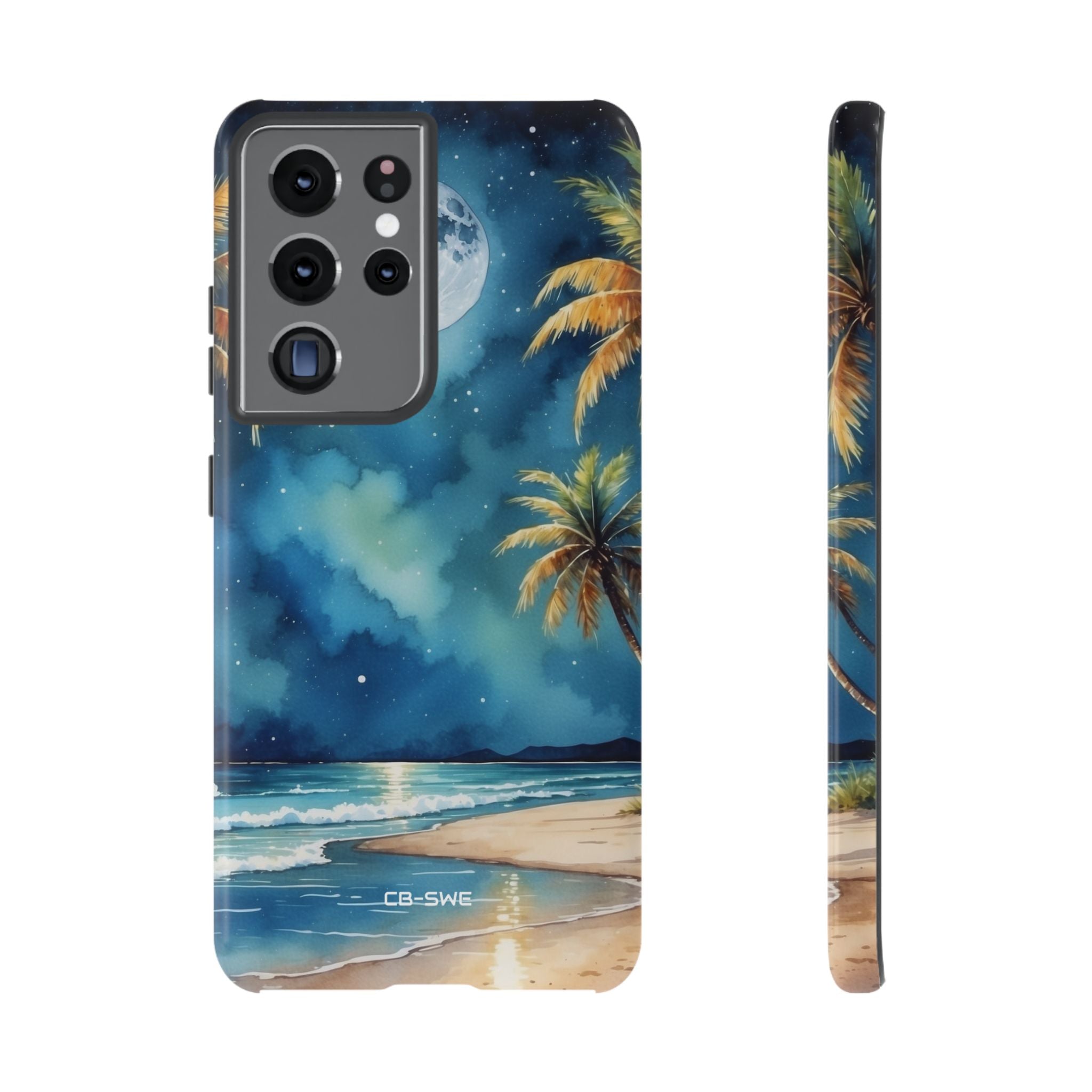 Moonlight Kisses Waves - Samsung Case