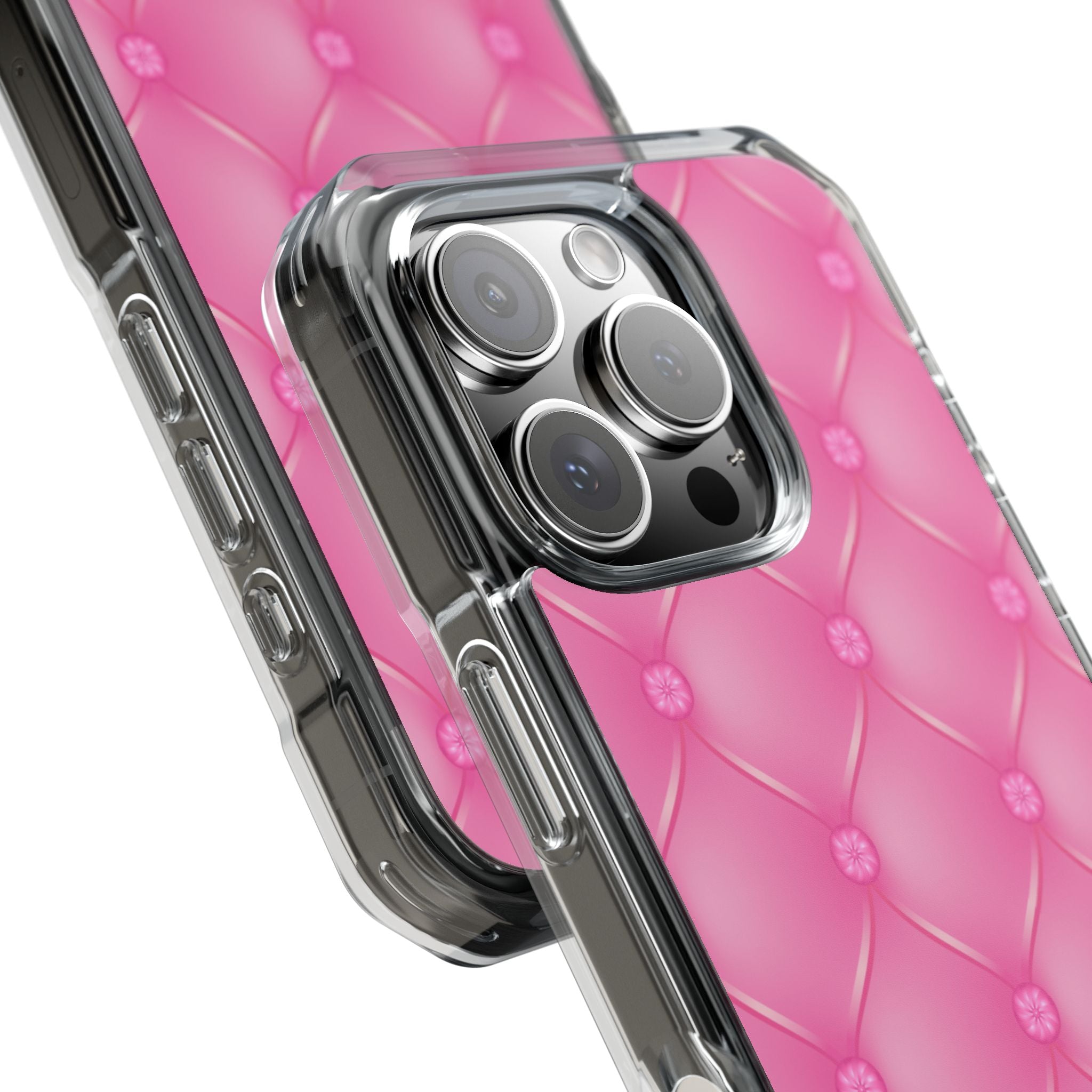 Quilted Pink Elegance iPhone Case - Impact