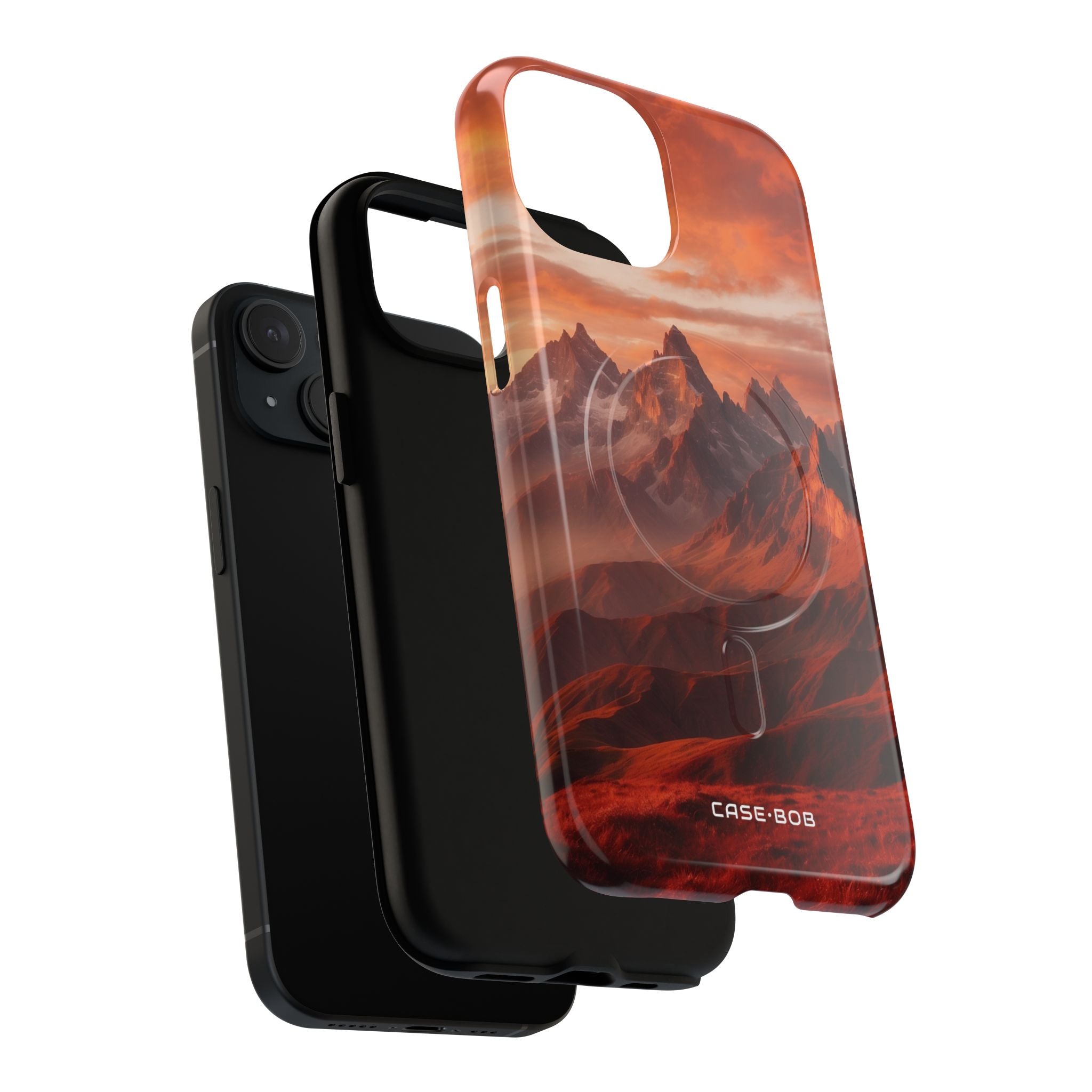 Jagged Glow iPhone 15 Case - Tough+