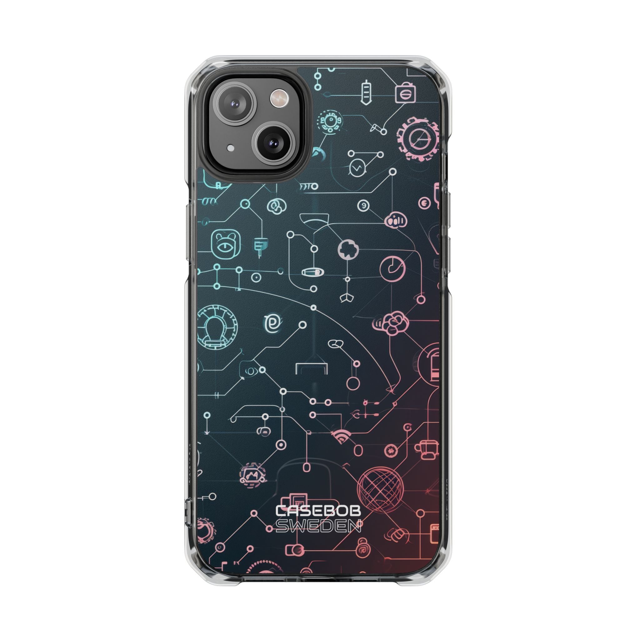 Digital Circuit Flow iPhone 14 - Impact Clear+