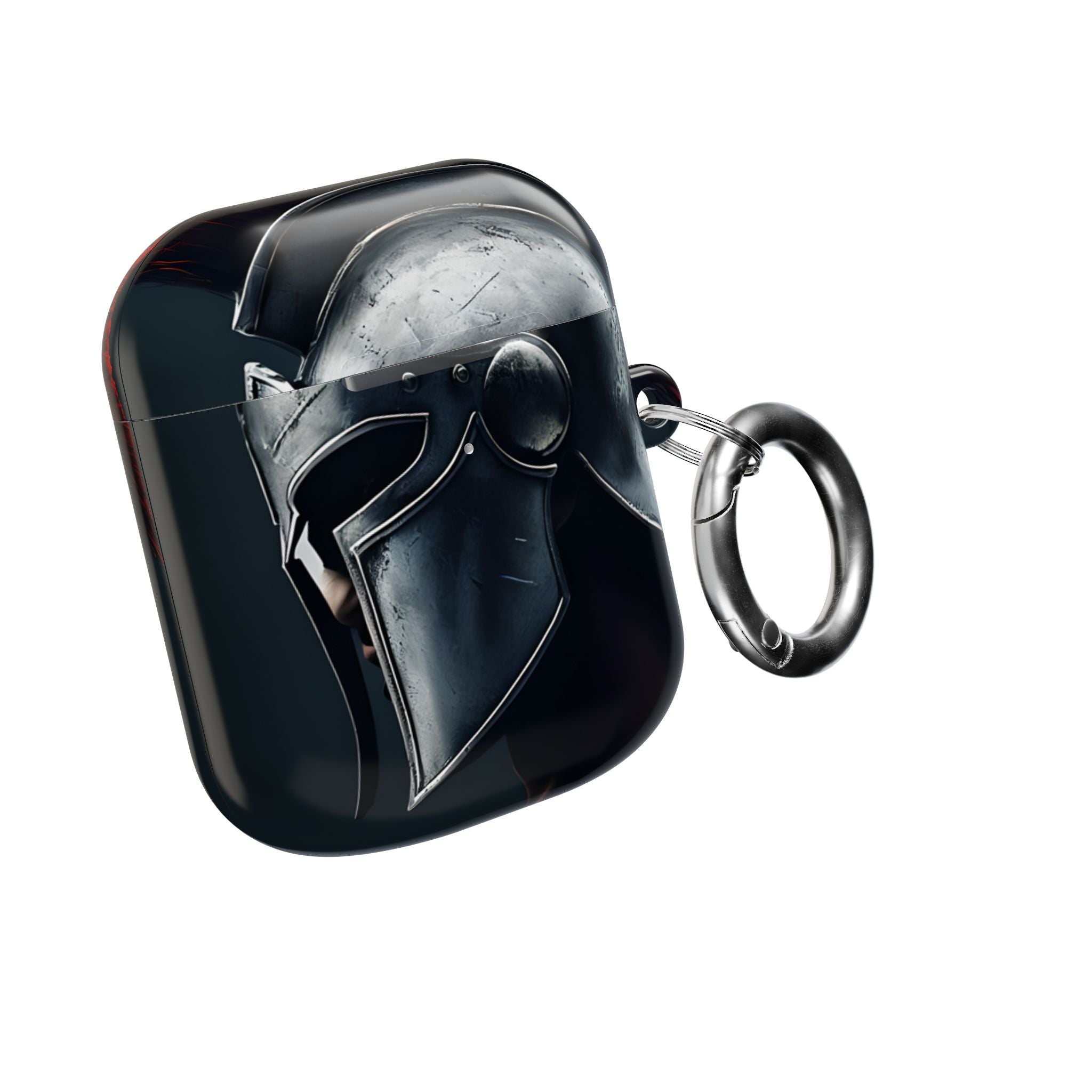 Silver Spartan - AirPods Case