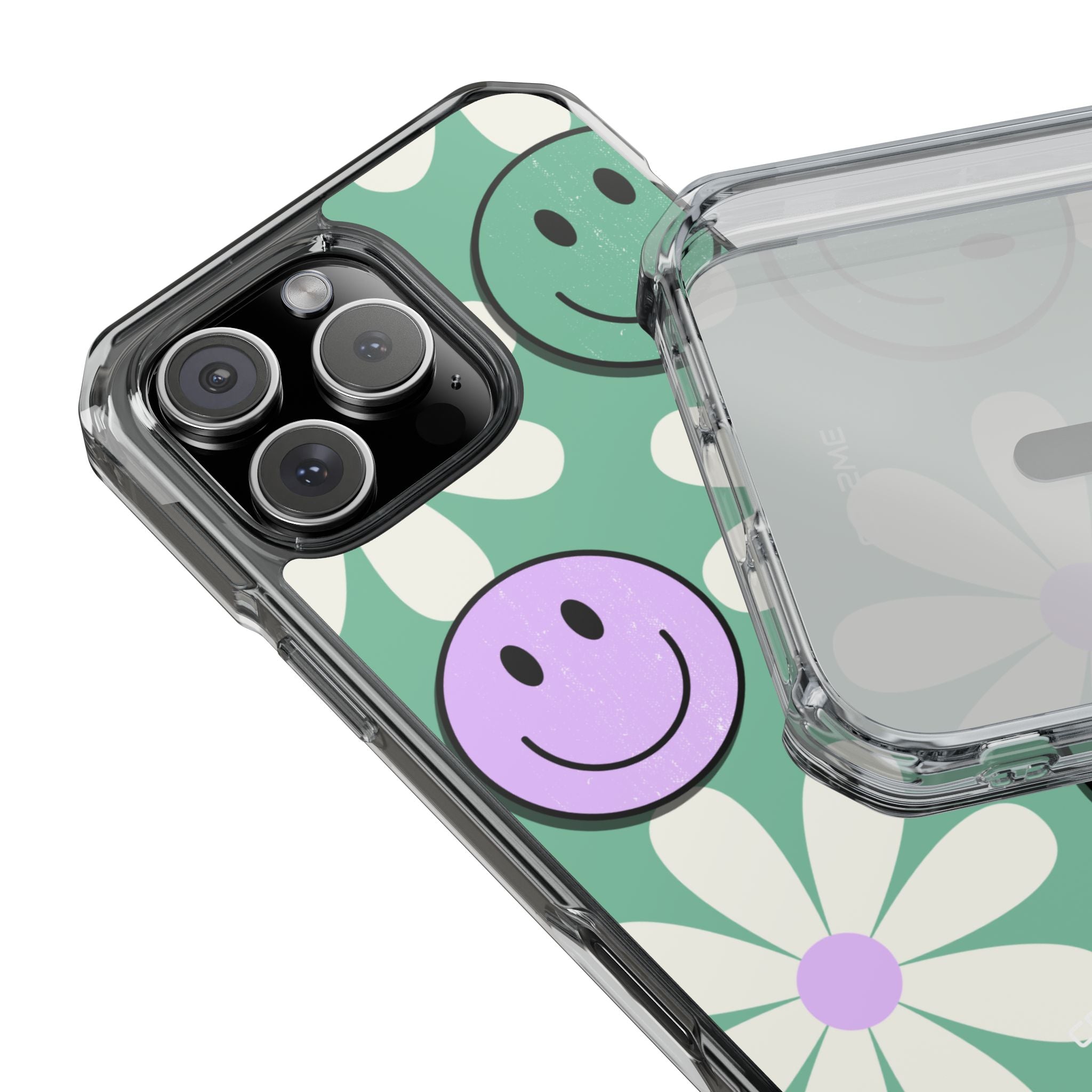 Playful Retro Blooms iPhone Case - Impact