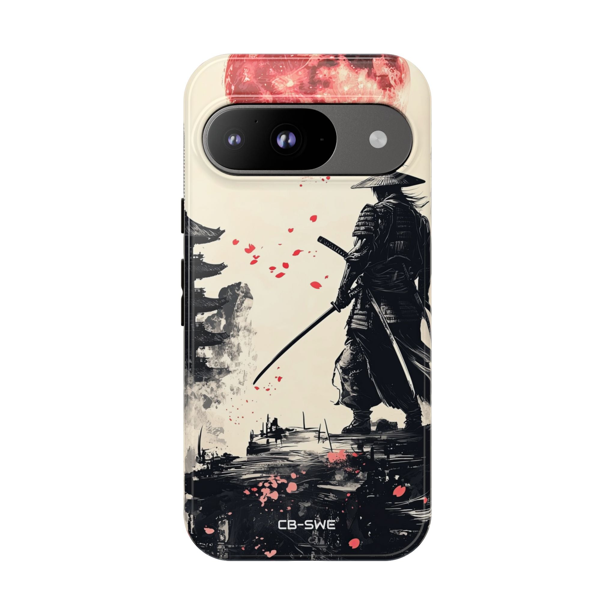 Samurai Gazes Moonward - Google Pixel Case