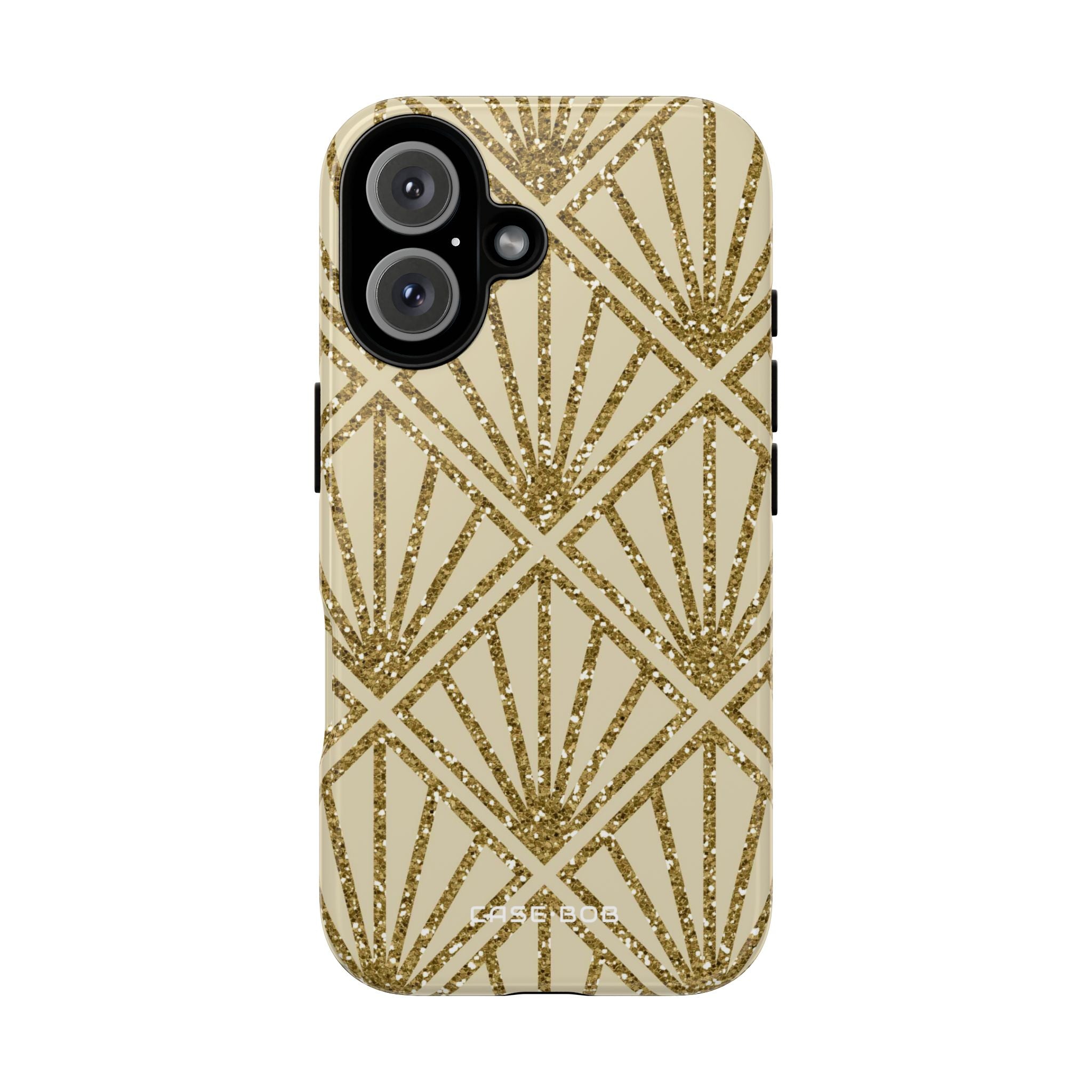 Gold Diamond Radiance iPhone 16 Plus Case - Tough