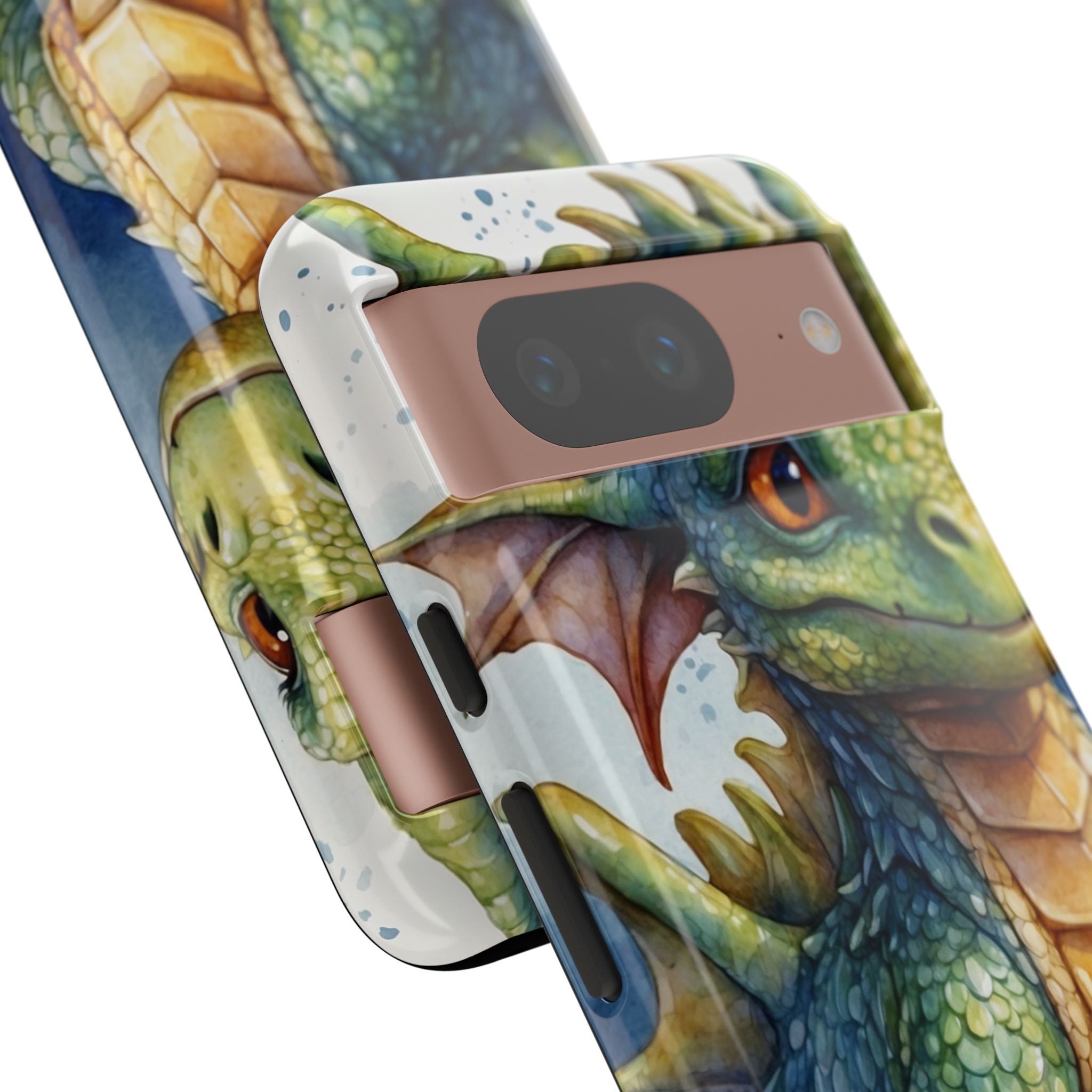 Green Dragon Smiles - Google Pixel Case