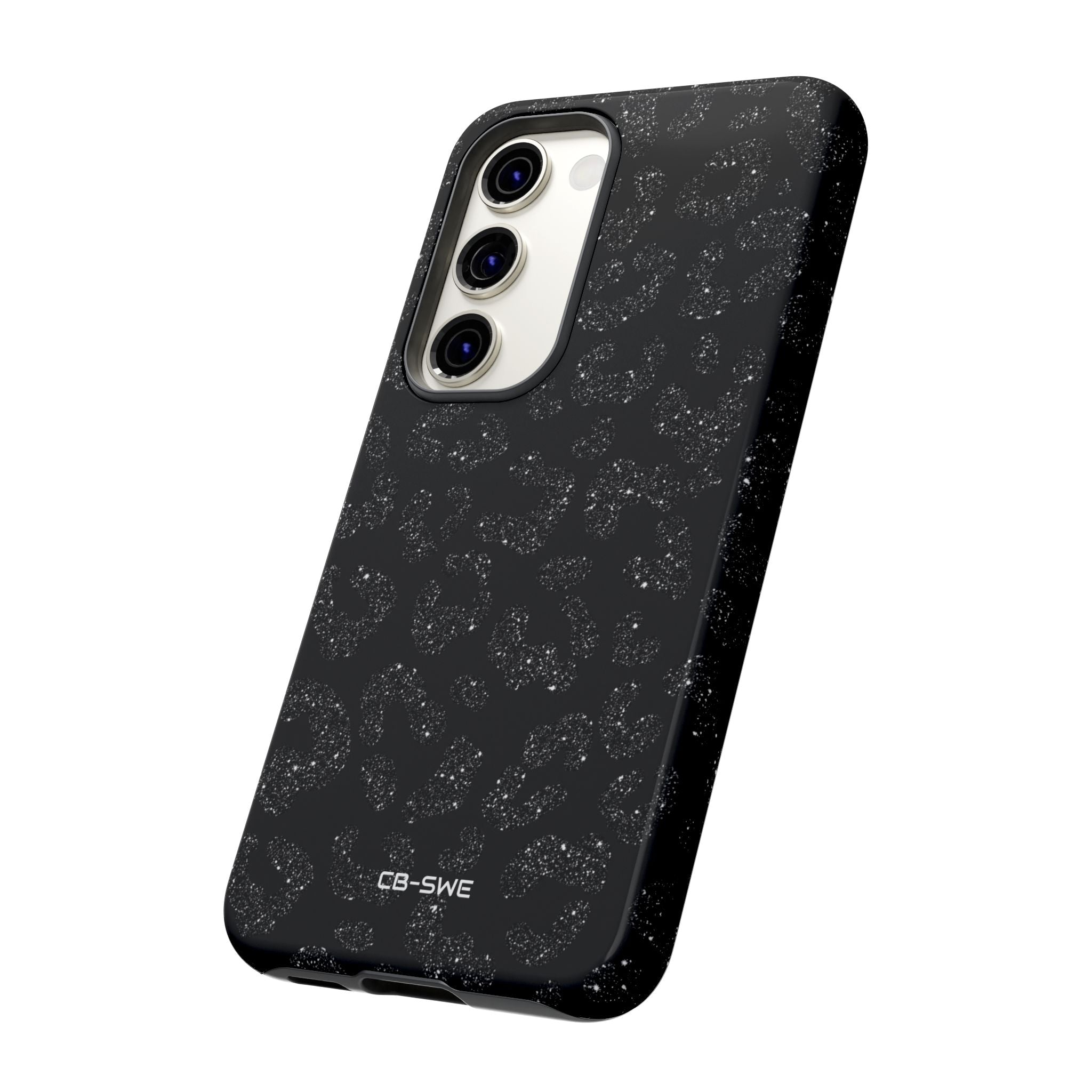 Glittery Leopard Elegance - Samsung Case