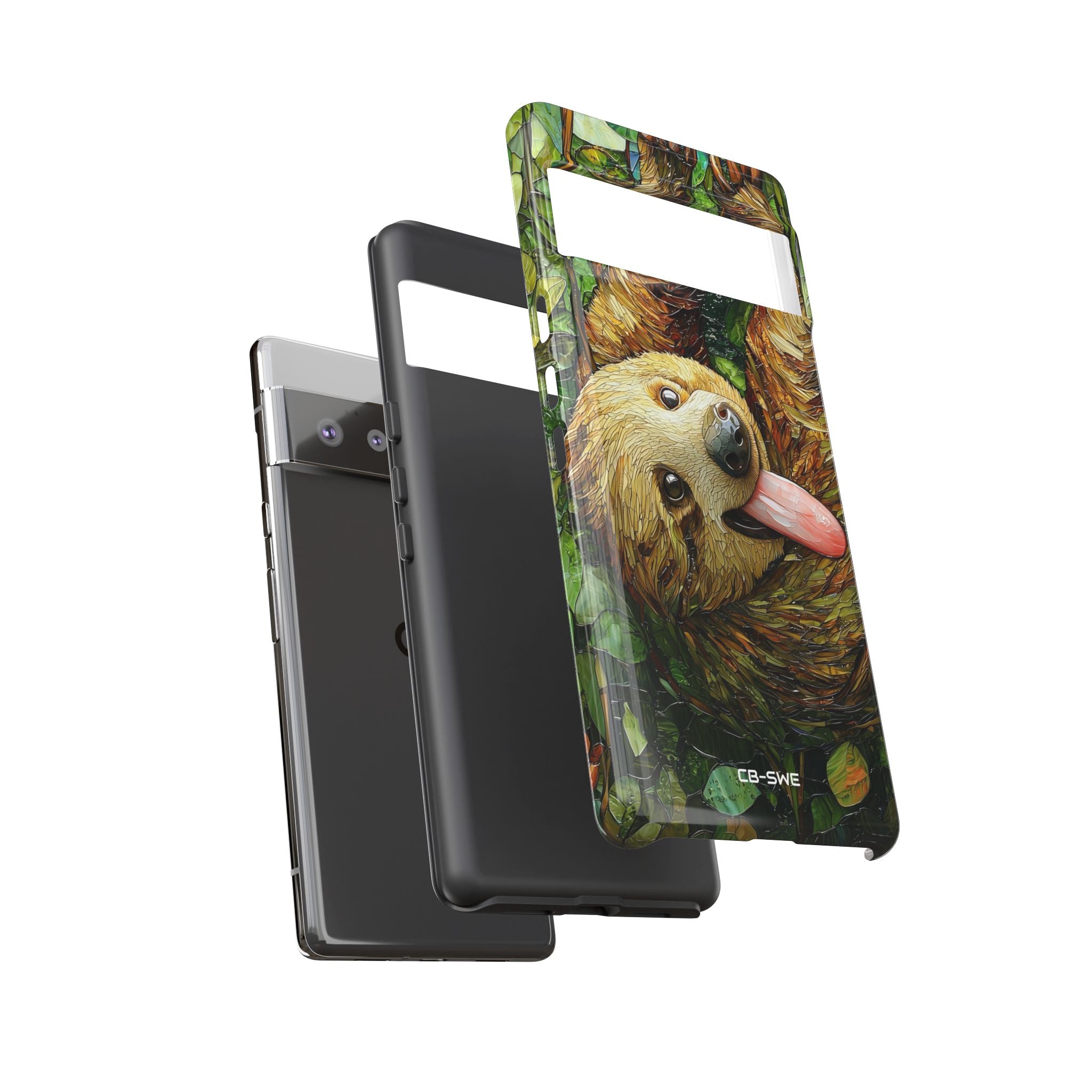 Sloth Hangs Playfully - Google Pixel Case