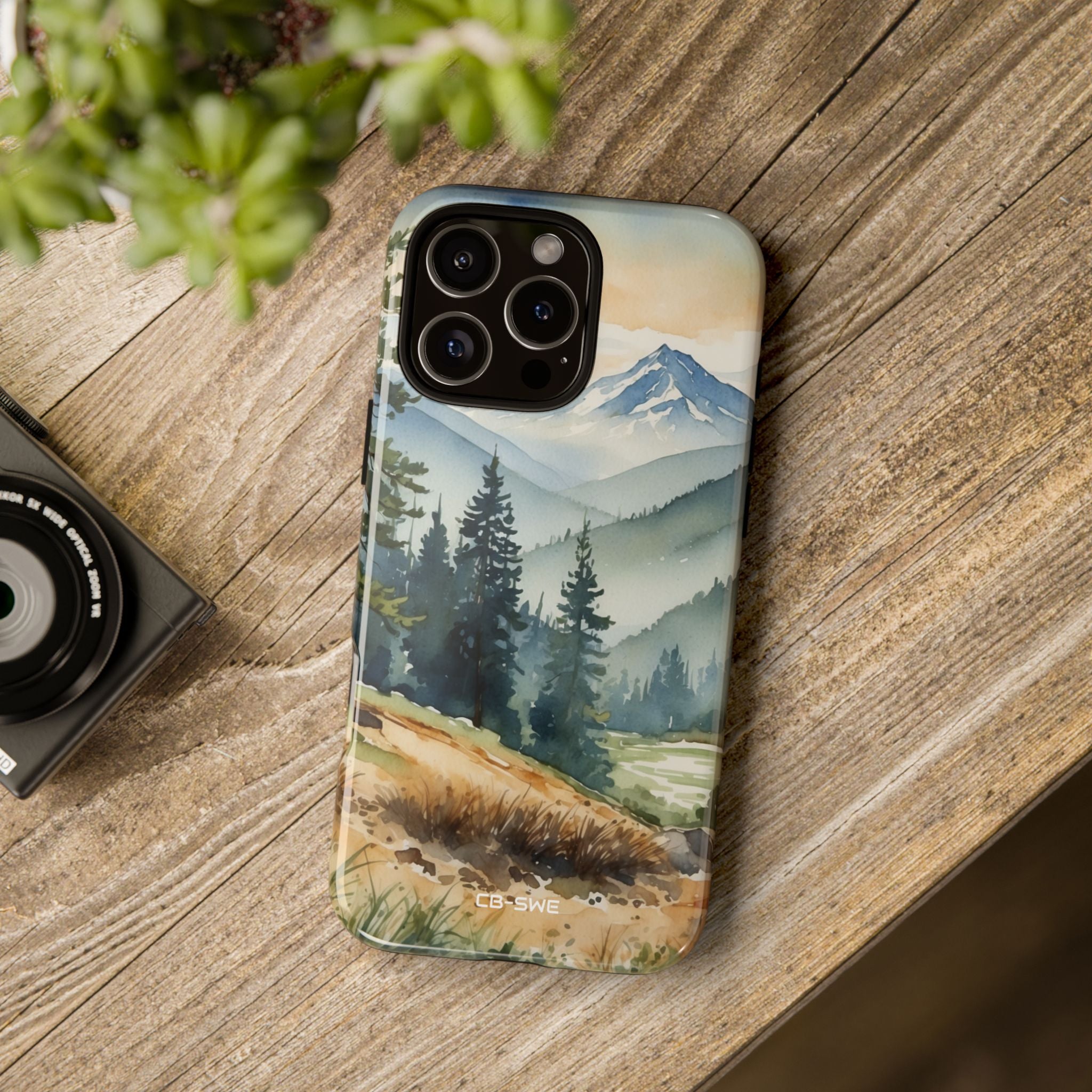 Whispers Paint Horizon - iPhone Case