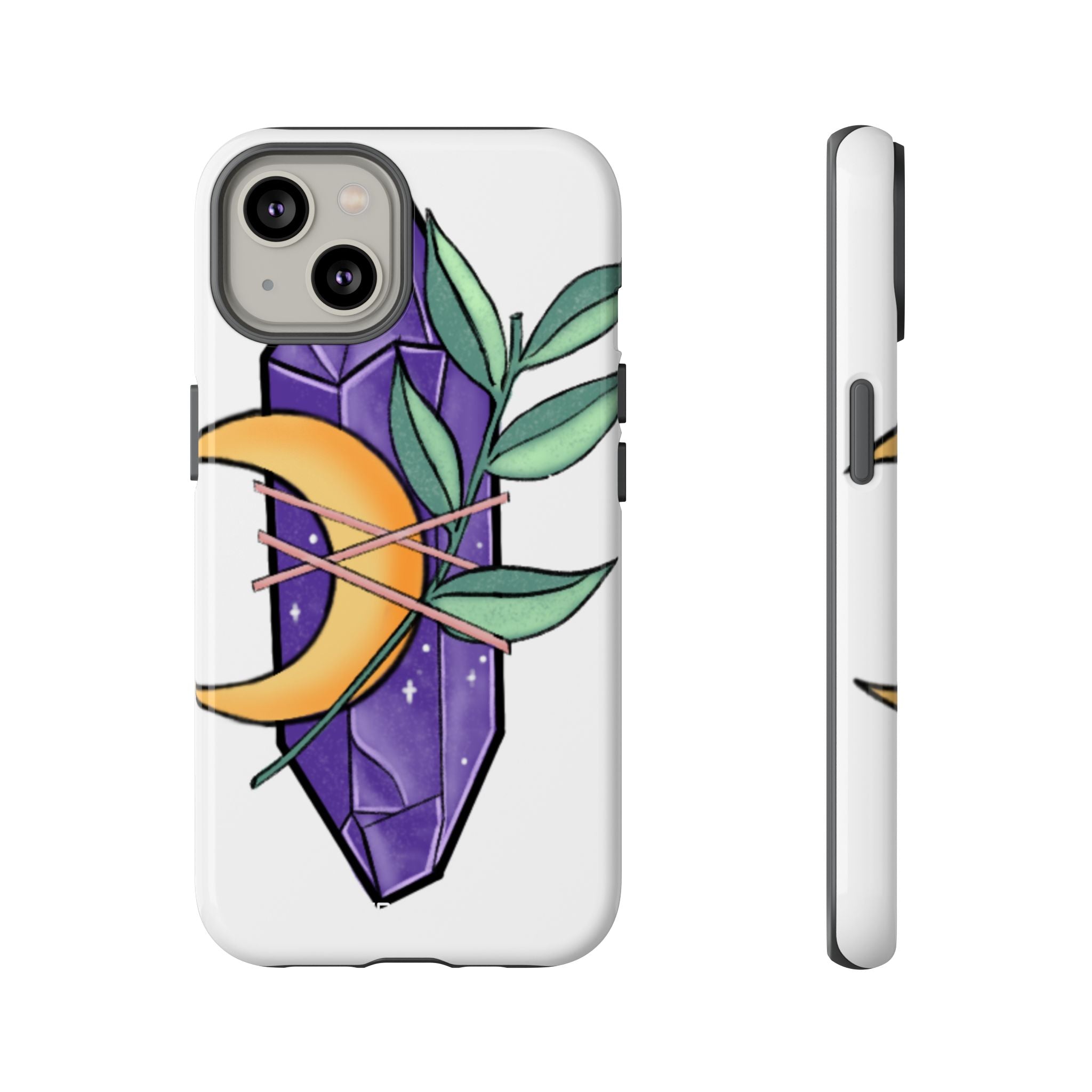 Mystical Moon Crystal - iPhone Case