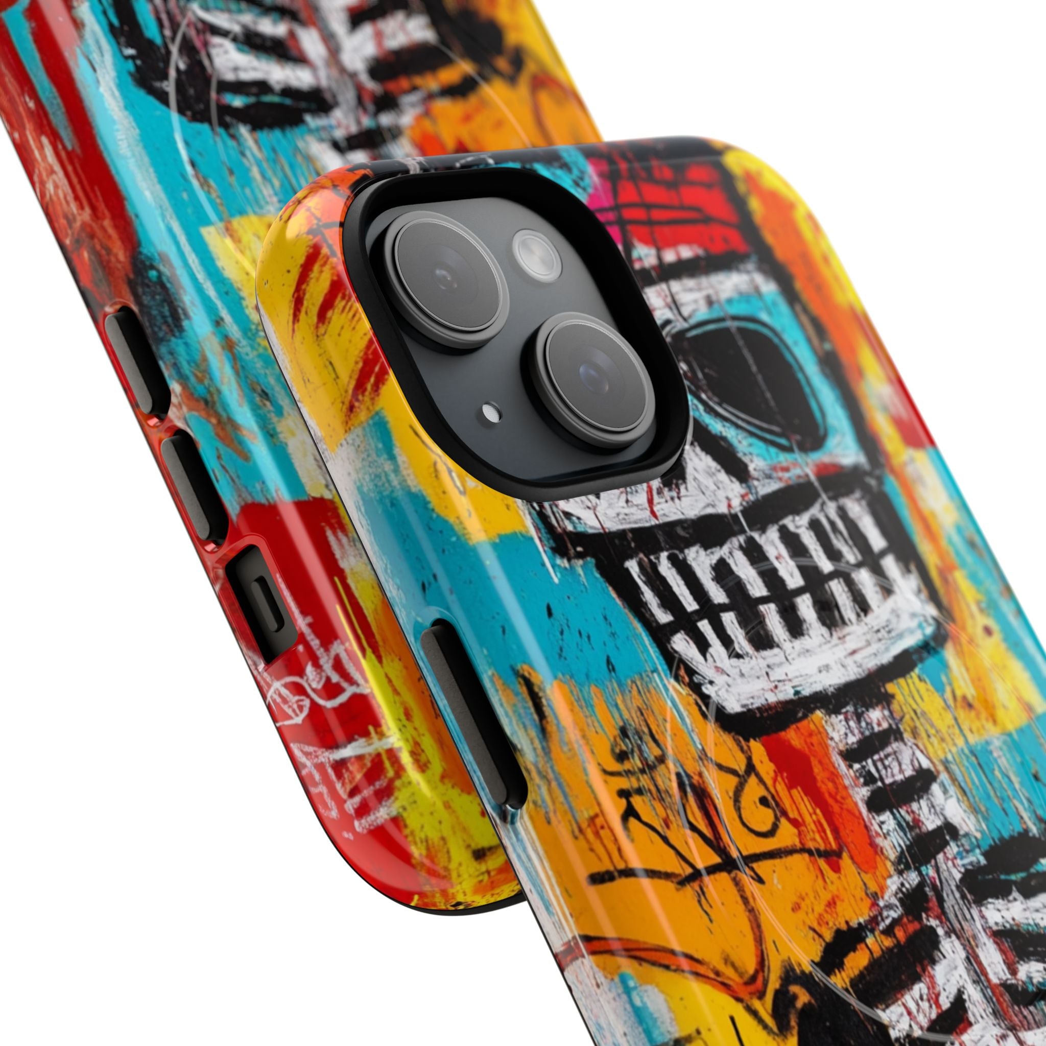 Skeleton Riot iPhone 15 Case - Tough+