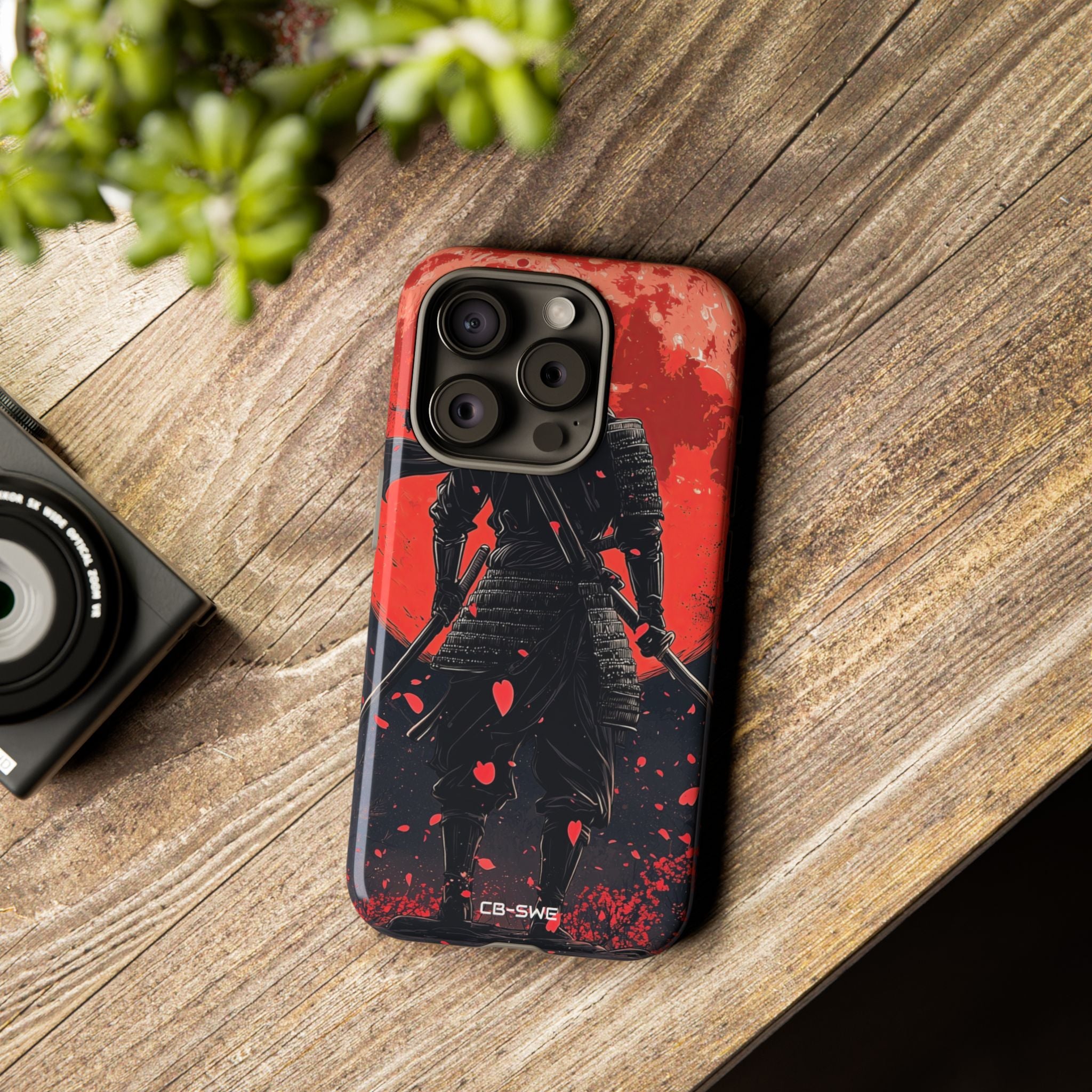 Ninja Faces Moon - iPhone Case