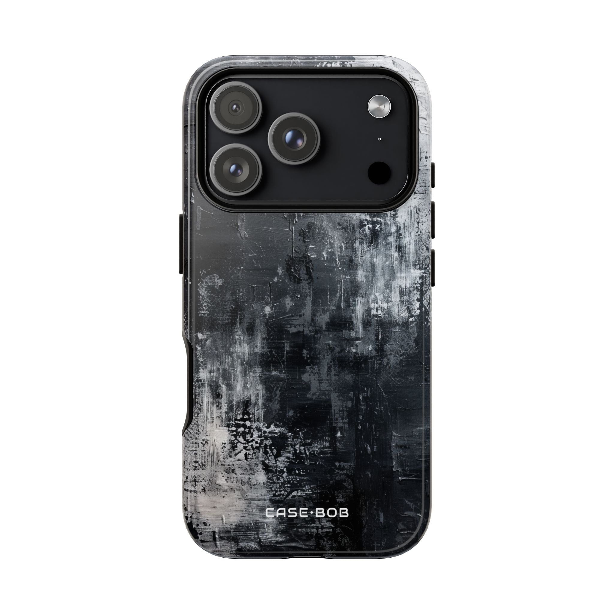 Textured Blackscape iPhone 17 Pro Case - Tough