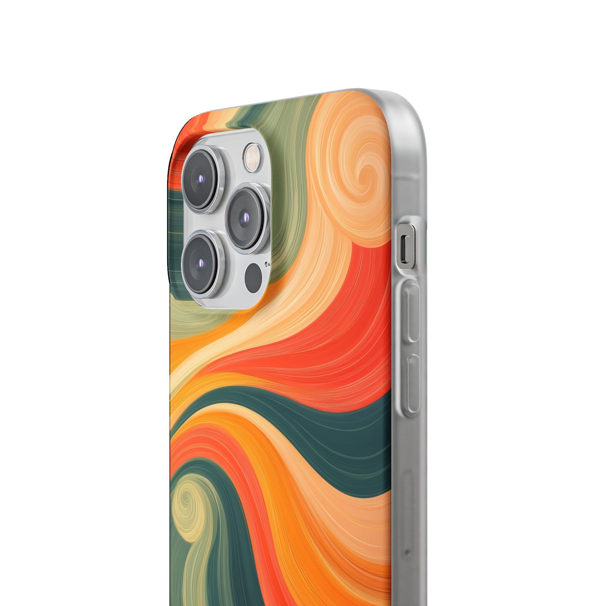 Swirling Ember iPhone 14 Pro Max Case - Soft
