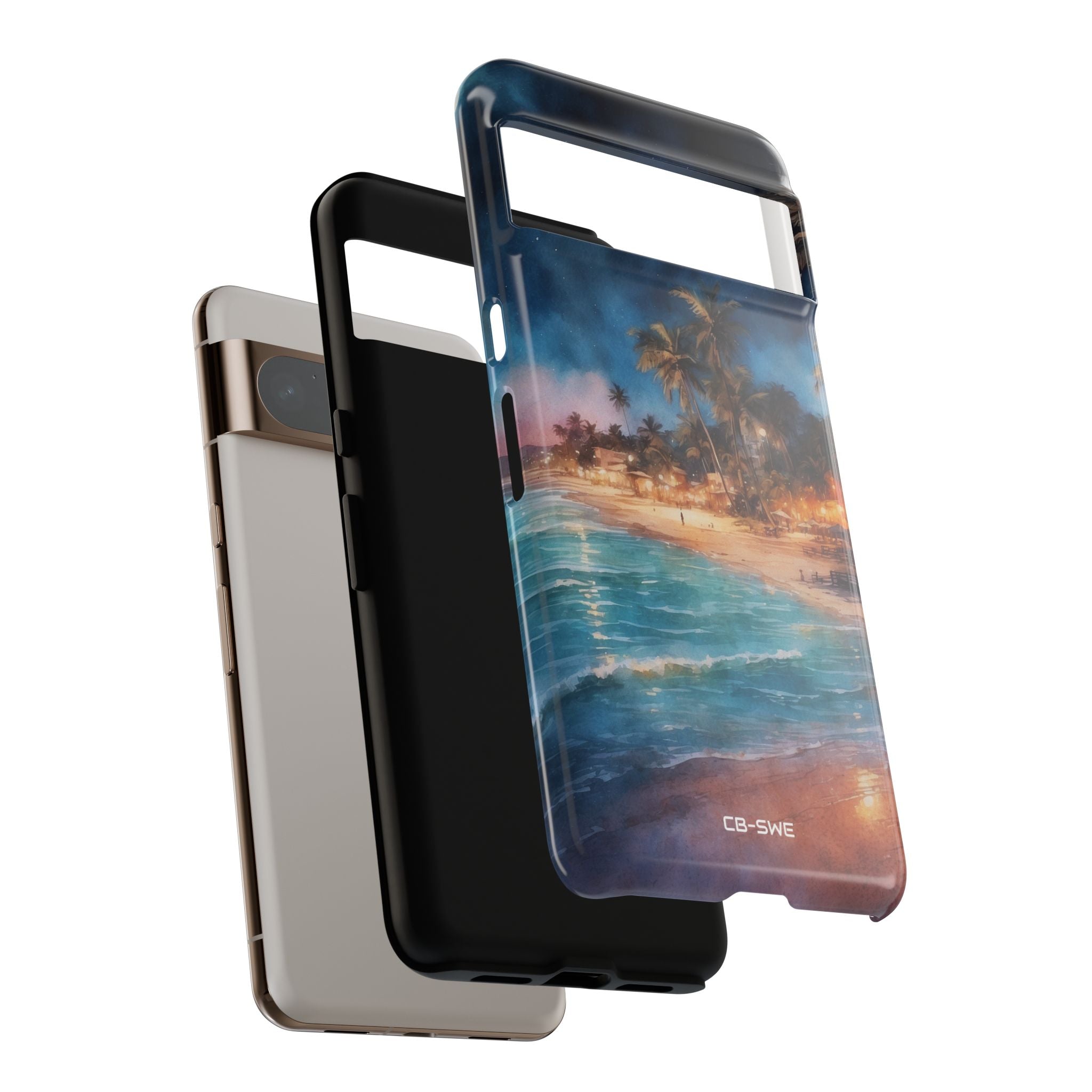 Moonlight Dances Water - Google Pixel Case