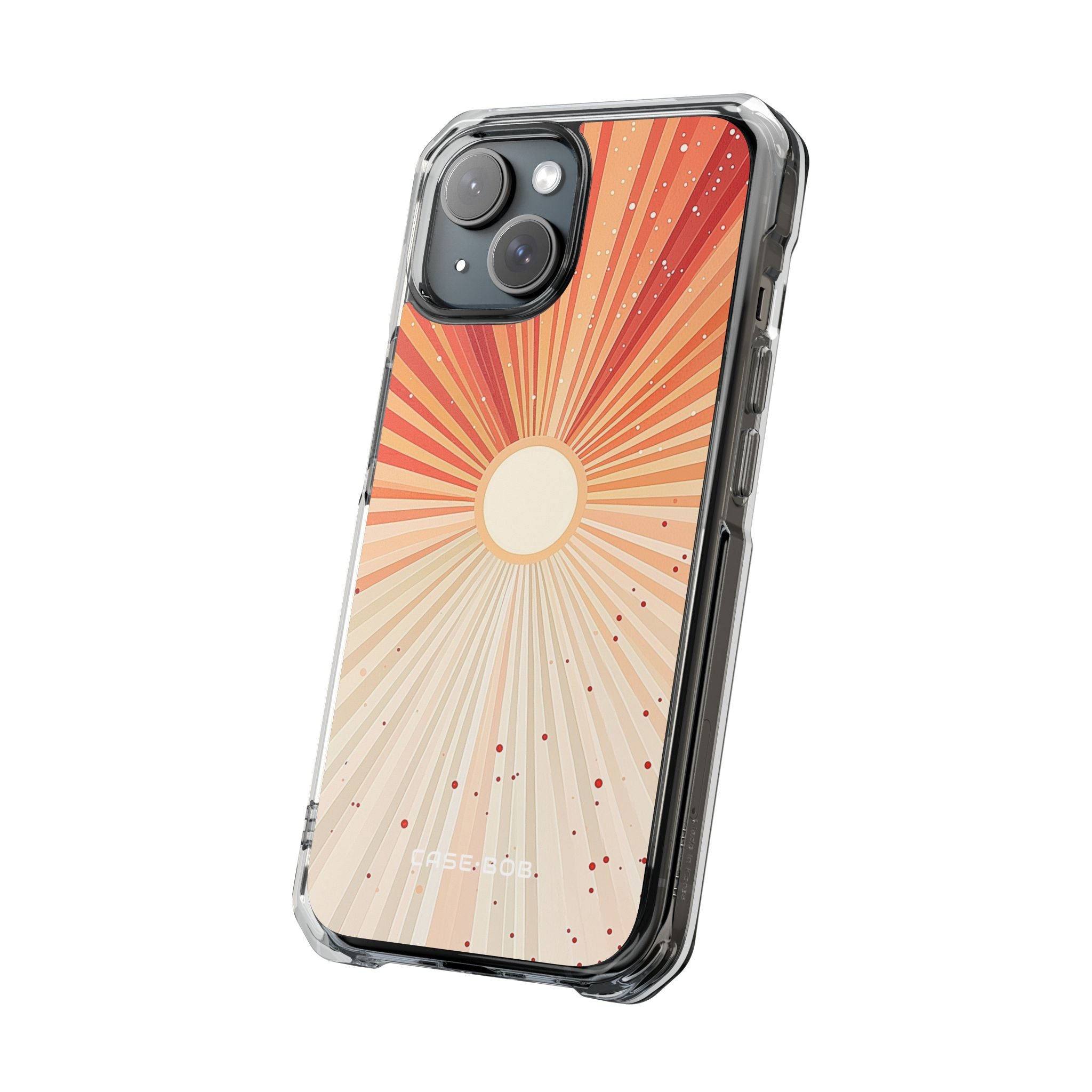 Yellow Burst iPhone 15 Case - Impact