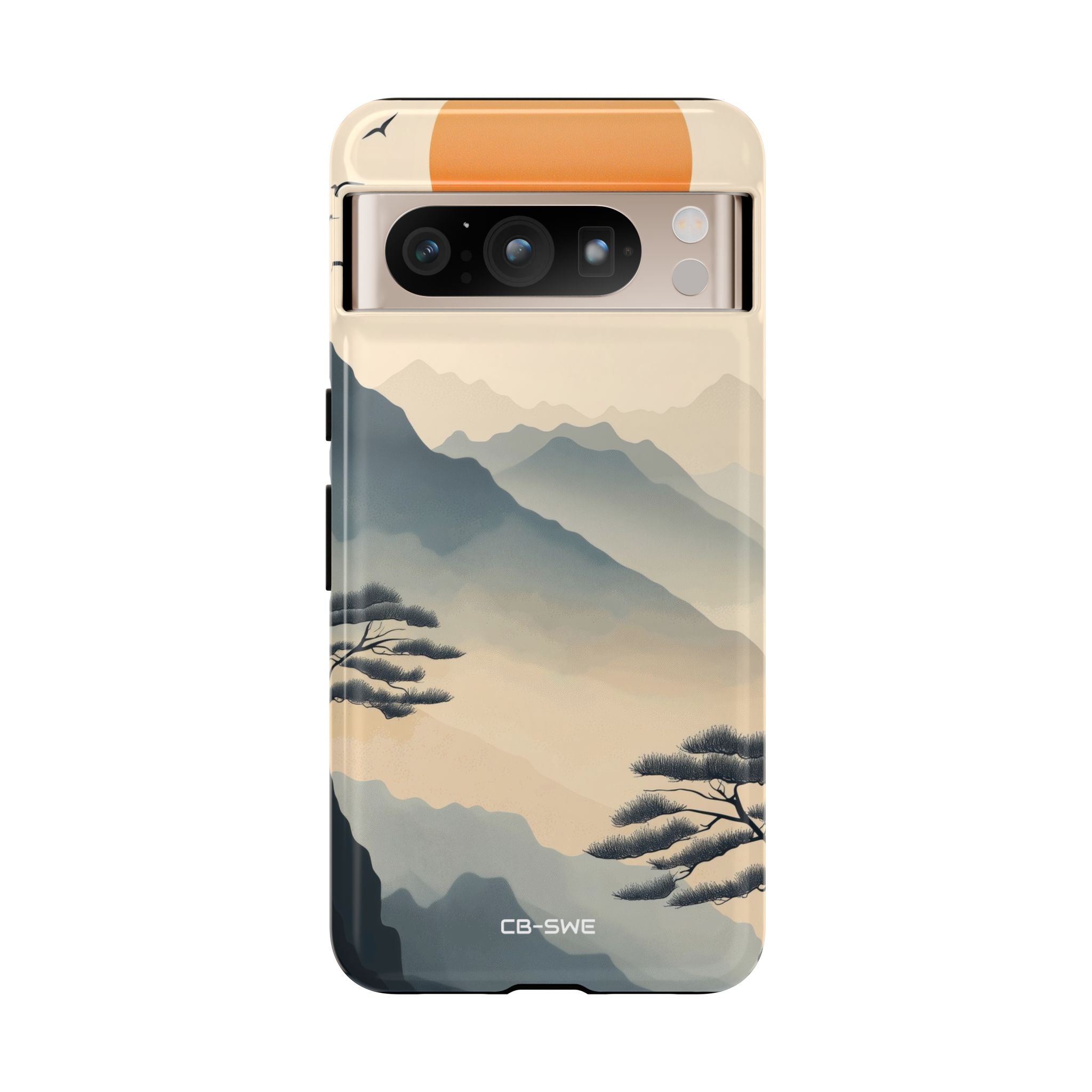 Mountains Embrace Sun - Google Pixel Case