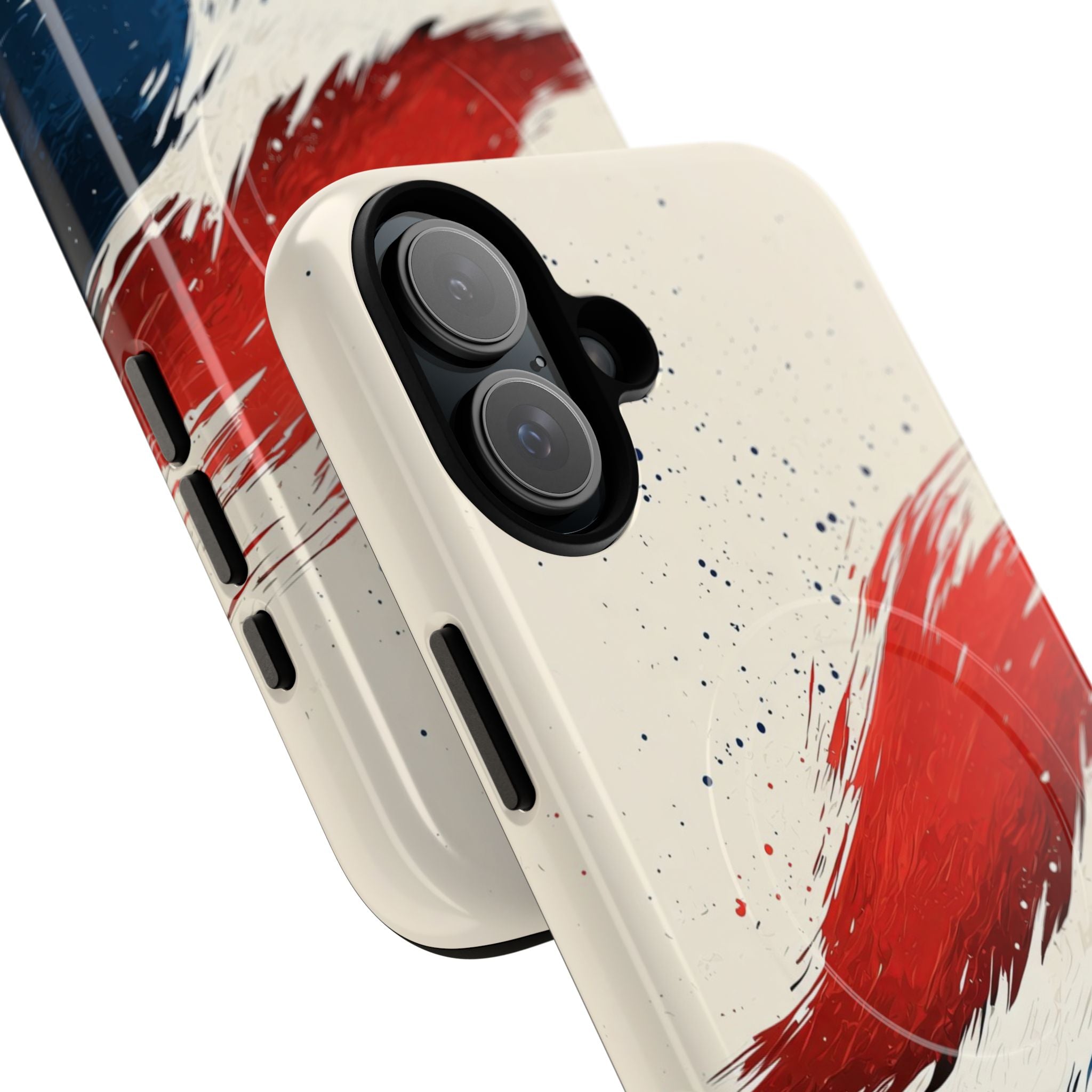 Red Surge iPhone 16 Plus Case - Tough+