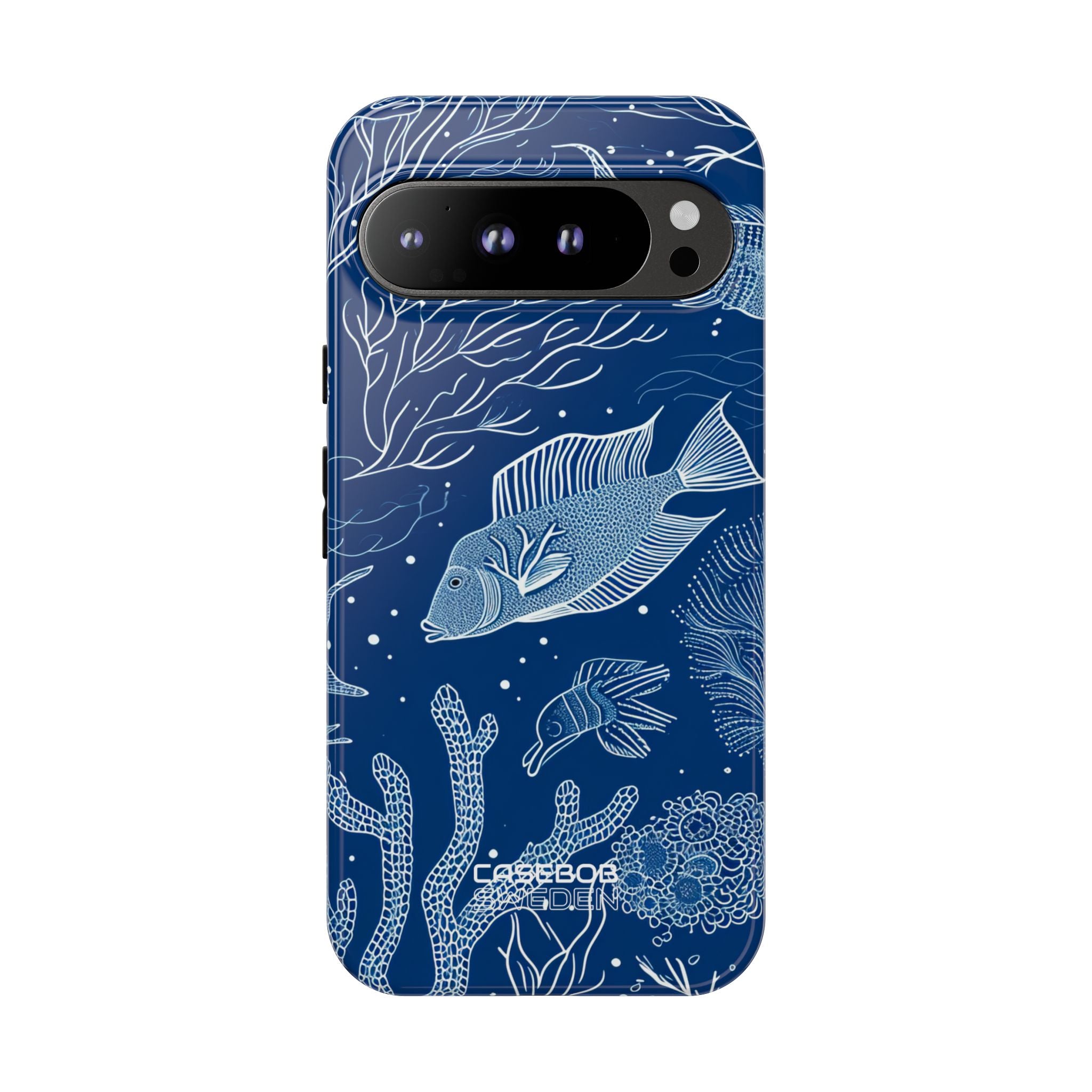 Blue Coral Garden Google Pixel 9 - Tough