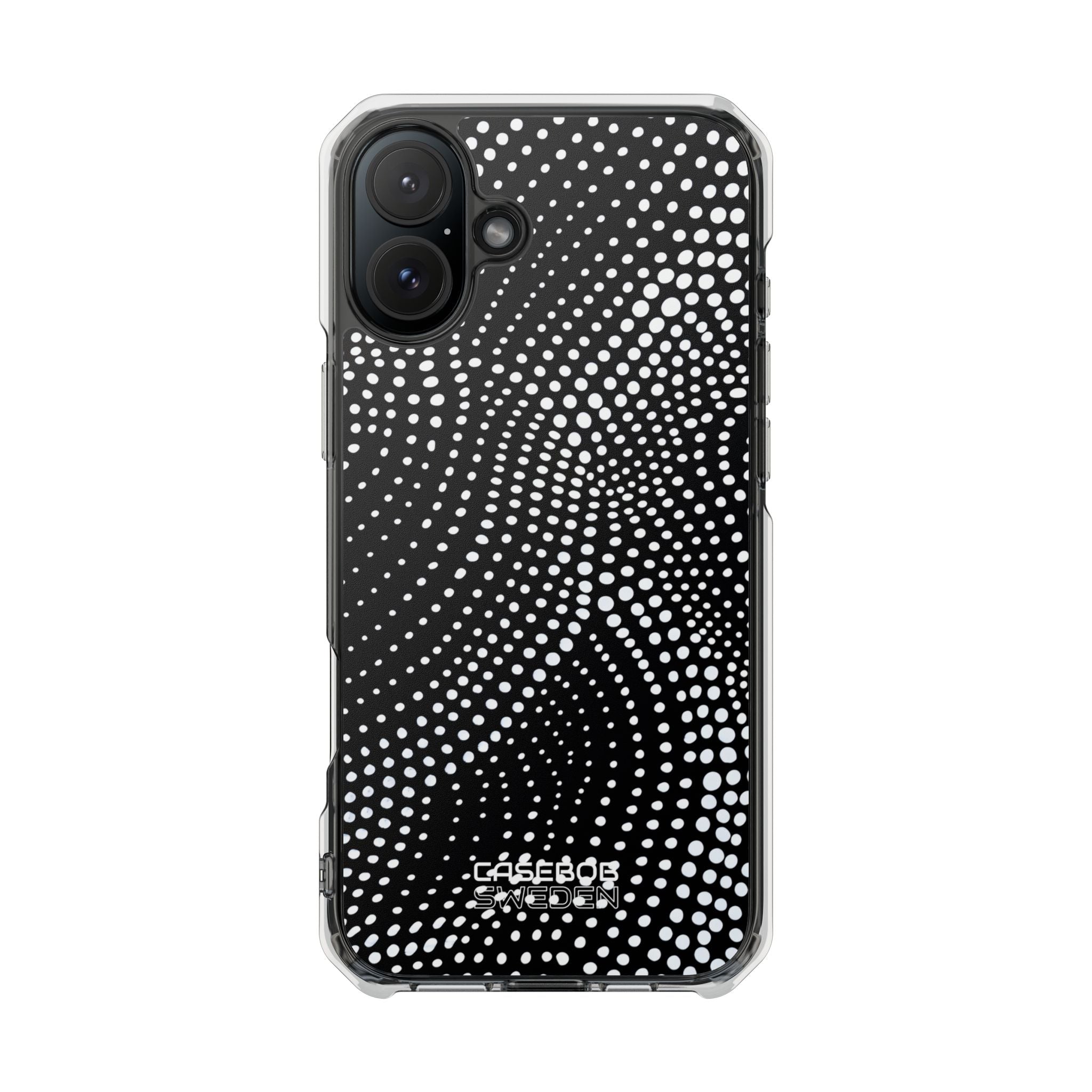 Waves of Dots iPhone 16 - Impact Clear+