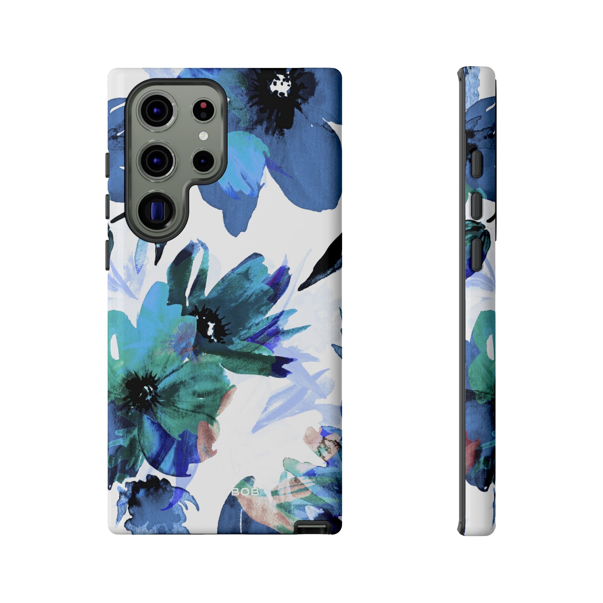 Blue Blossom Radiance Samsung S23 Ultra Case - Tough