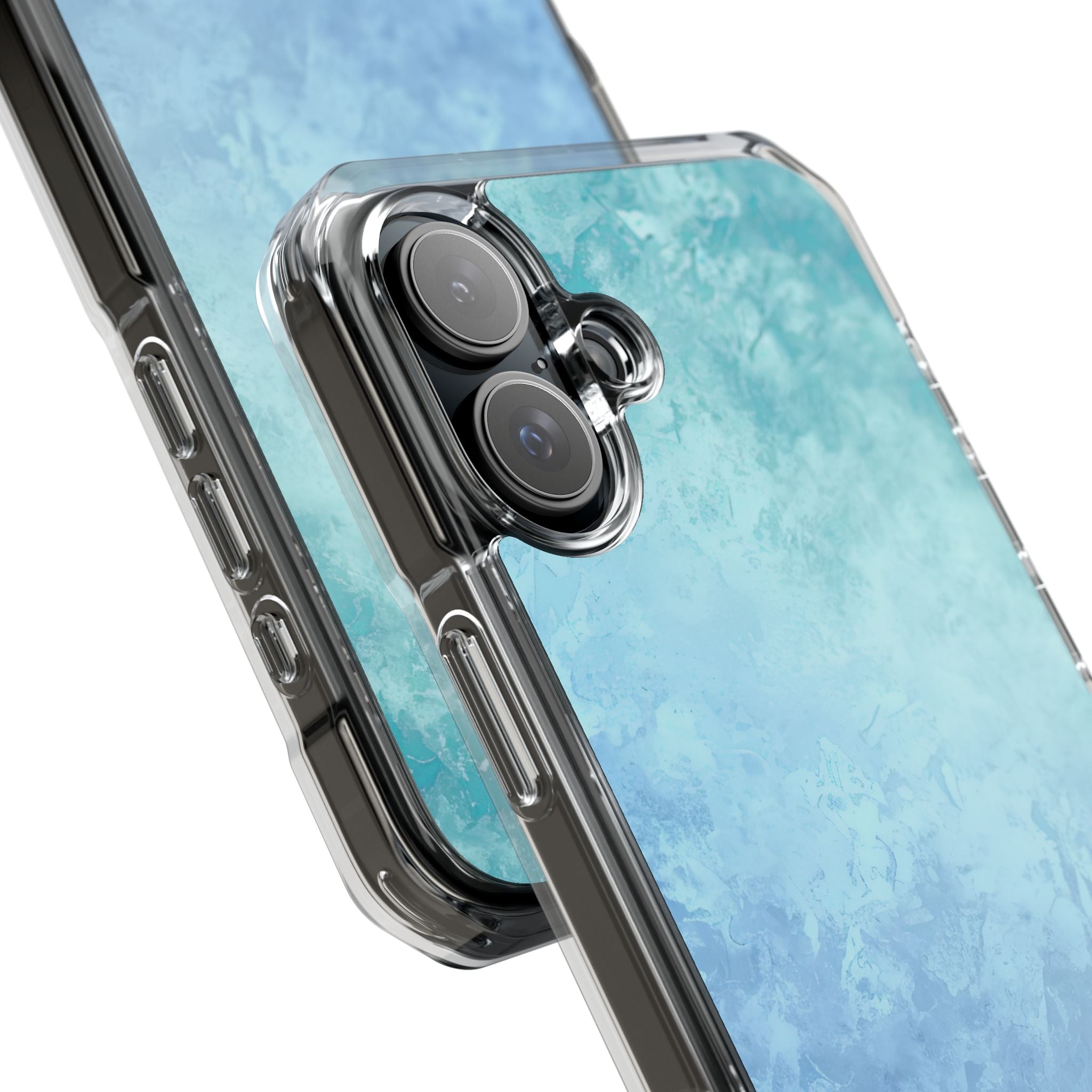 Ocean Mist Whisper iPhone 16 - Impact Clear+