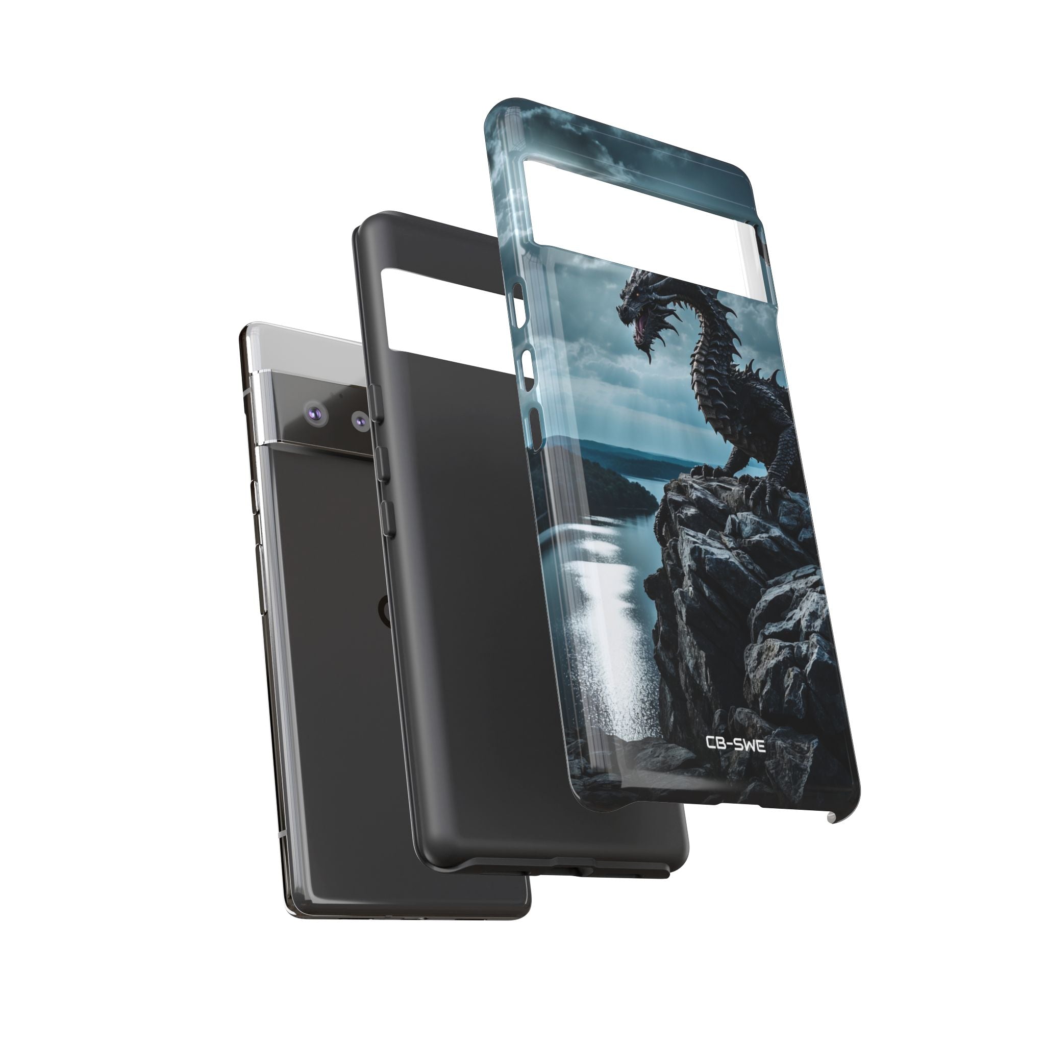 Dragon Soars Moonlight - Google Pixel Case