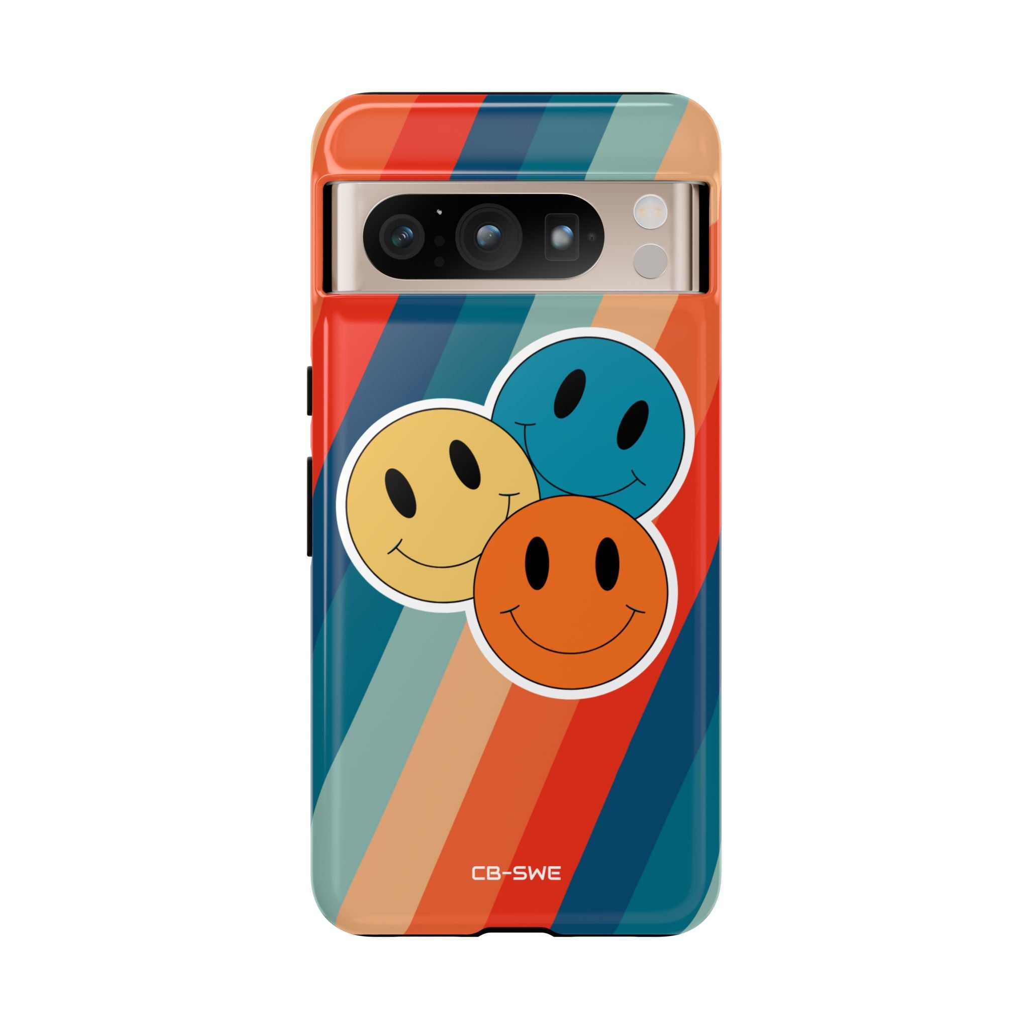 Retro Smiley Harmony - Google Pixel Case