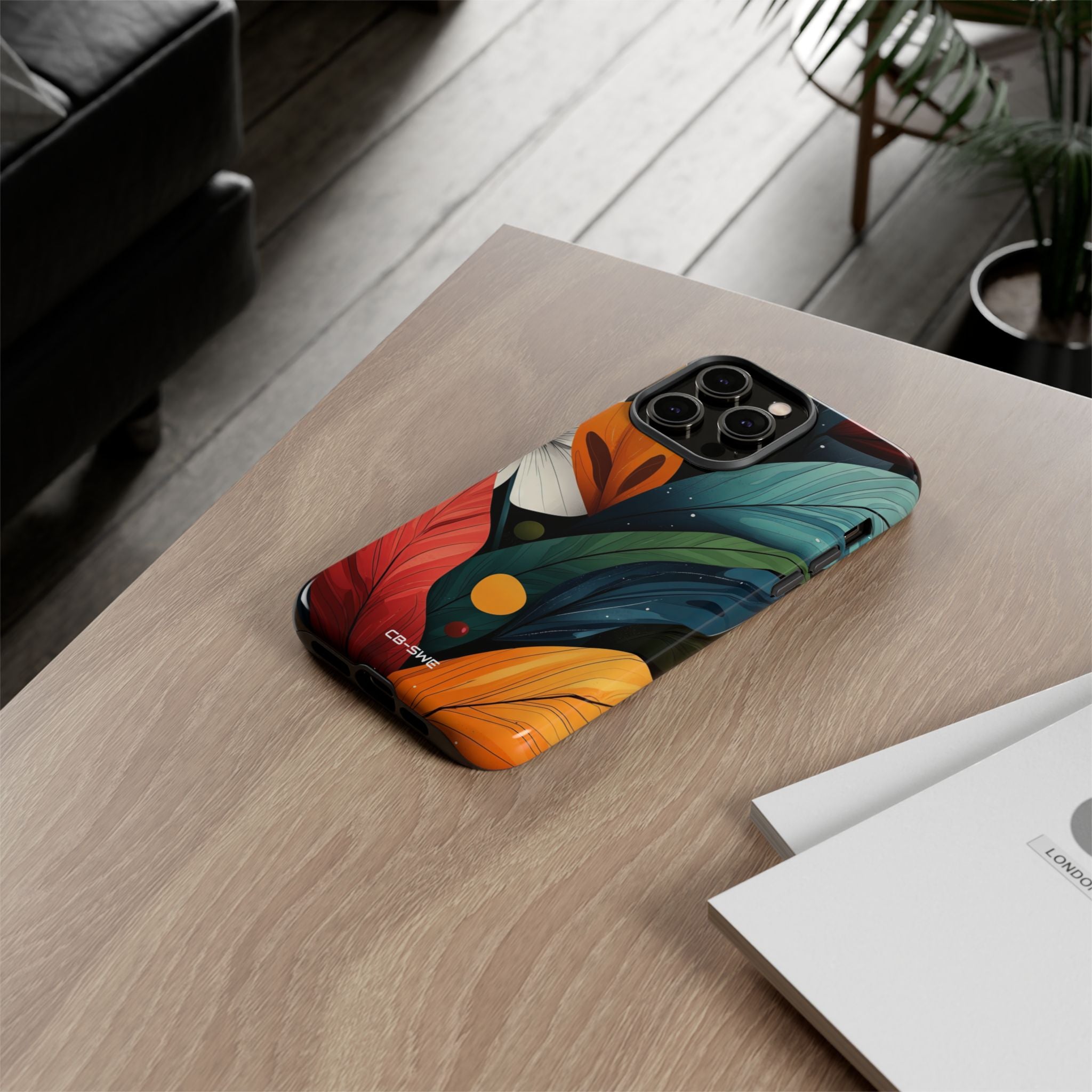 Vibrant Floral Symphony - iPhone Case